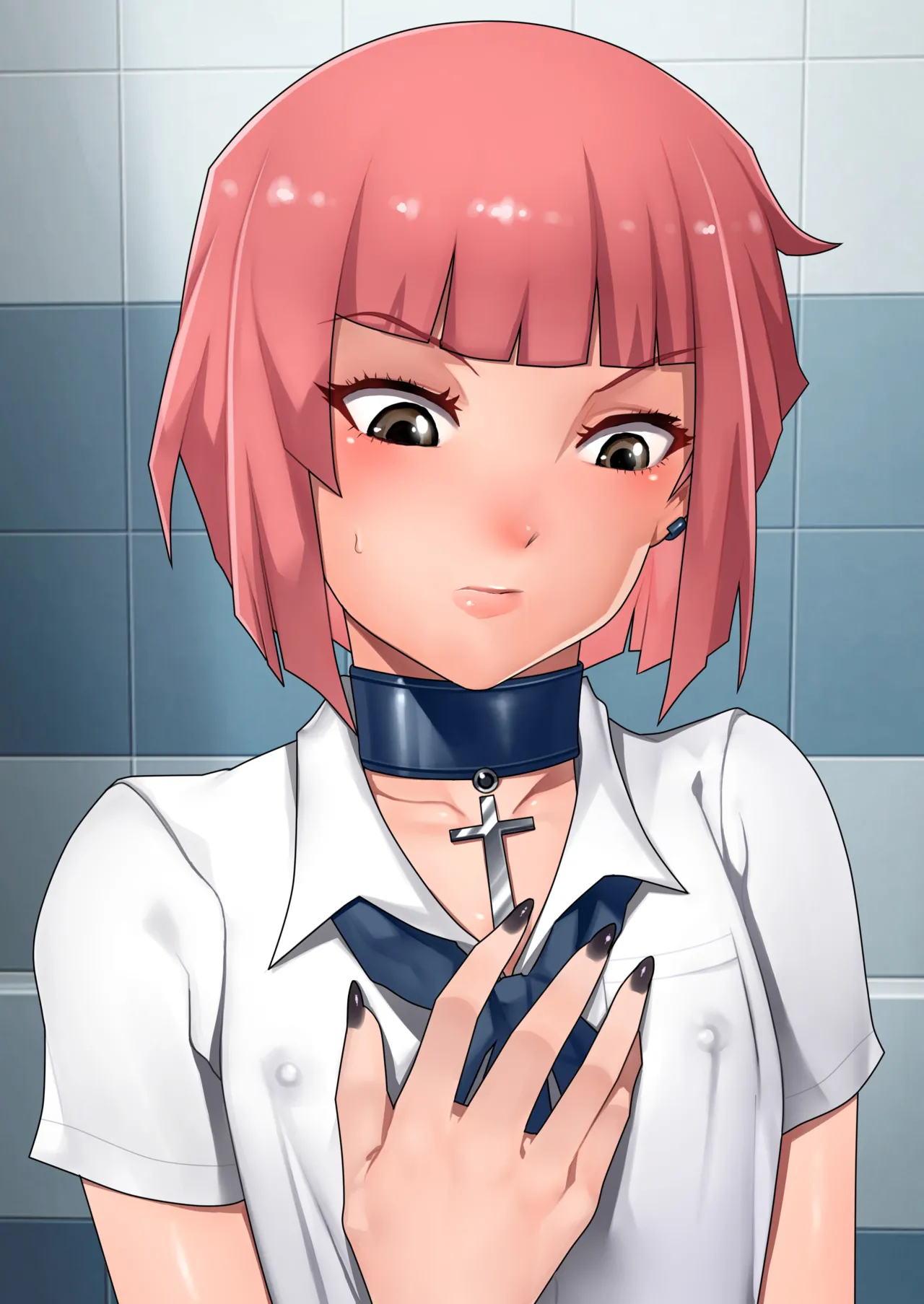 My bitch friend 6 page 151 original parody - mosaic censorship stockings hentai manga - read online free