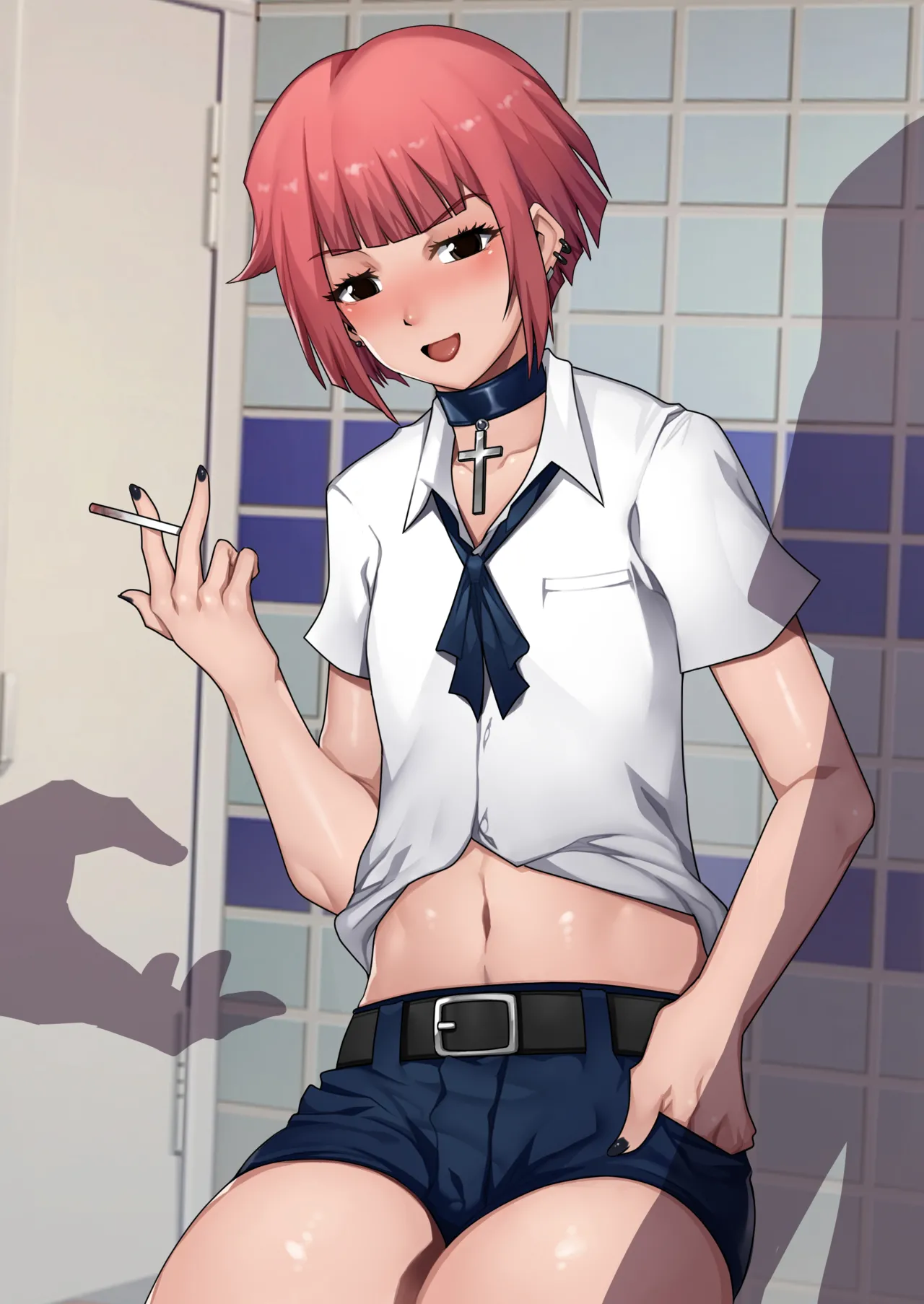 My bitch friend 6 page 92 original parody - mosaic censorship stockings hentai manga - read online free