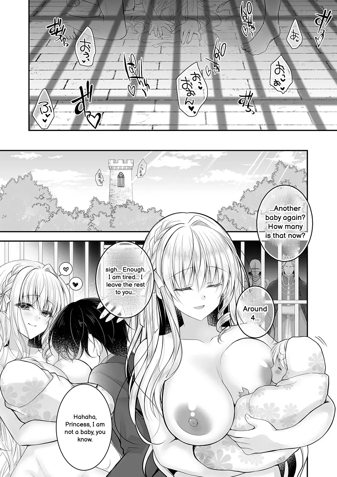 Isekai Gangbang 2 page 54 original parody - mosaic censorship rough translation hentai manga - read online free