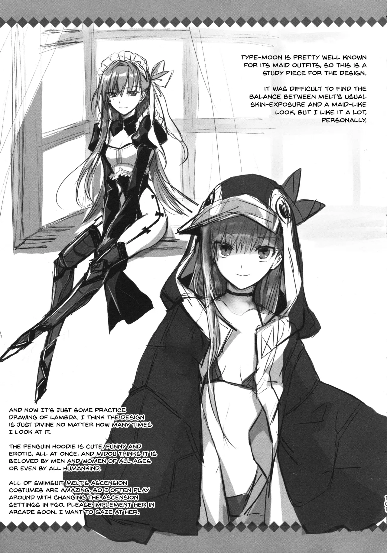 Meltryllis Soushuuhen "ALL DRAIN" page 101 featuring meltryllis fate grand order parody - no penetration soushuuhen hentai manga - read online free