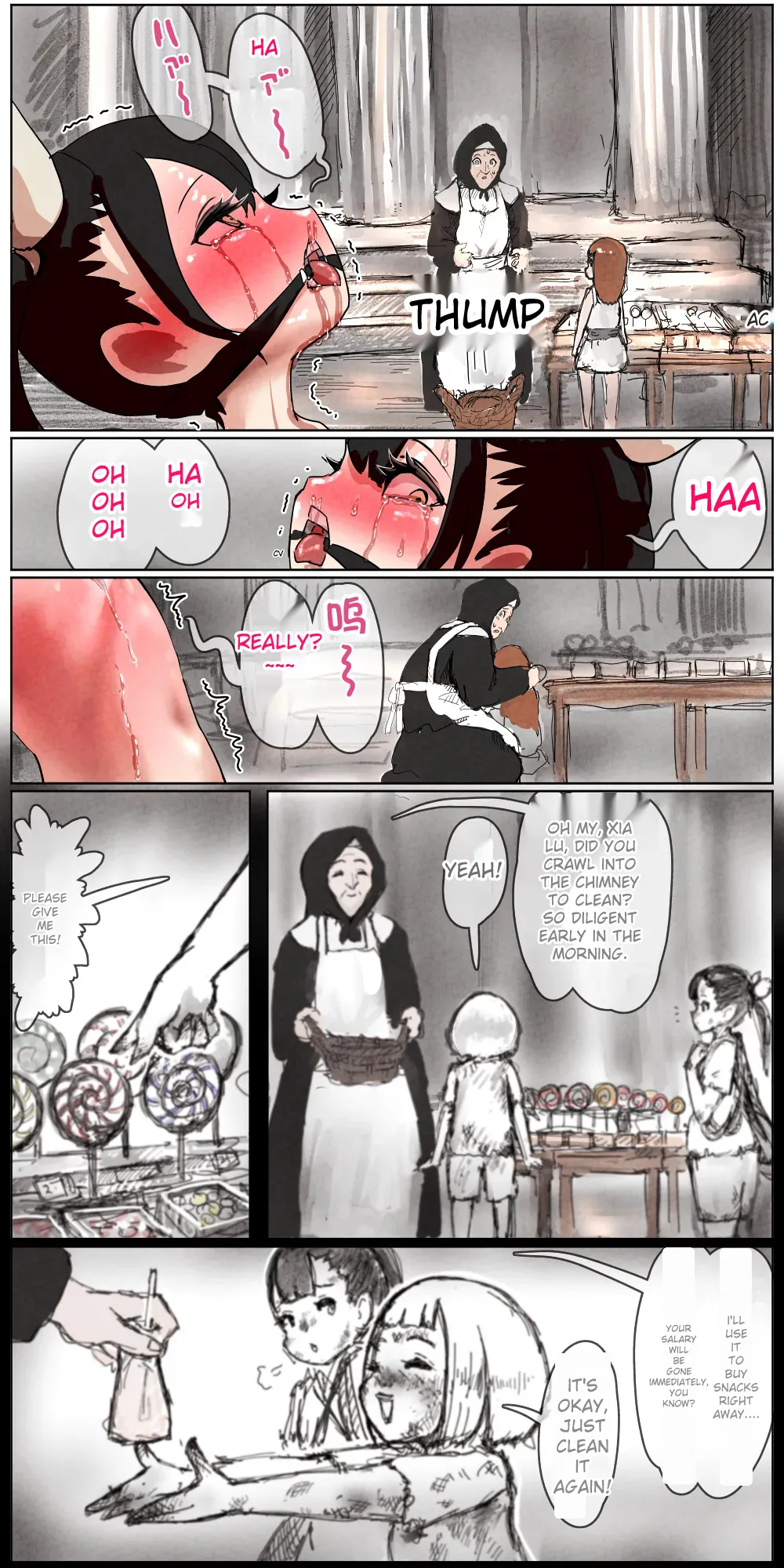 Haiboku Kenshi ~ The story of a woman who was defeated by a samurai Kenshi page 136 - rough translation hentai manga - read online free