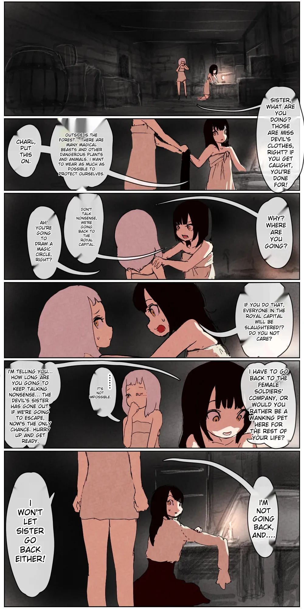 Haiboku Kenshi ~ The story of a woman who was defeated by a samurai Kenshi page 59 - rough translation hentai manga - read online free