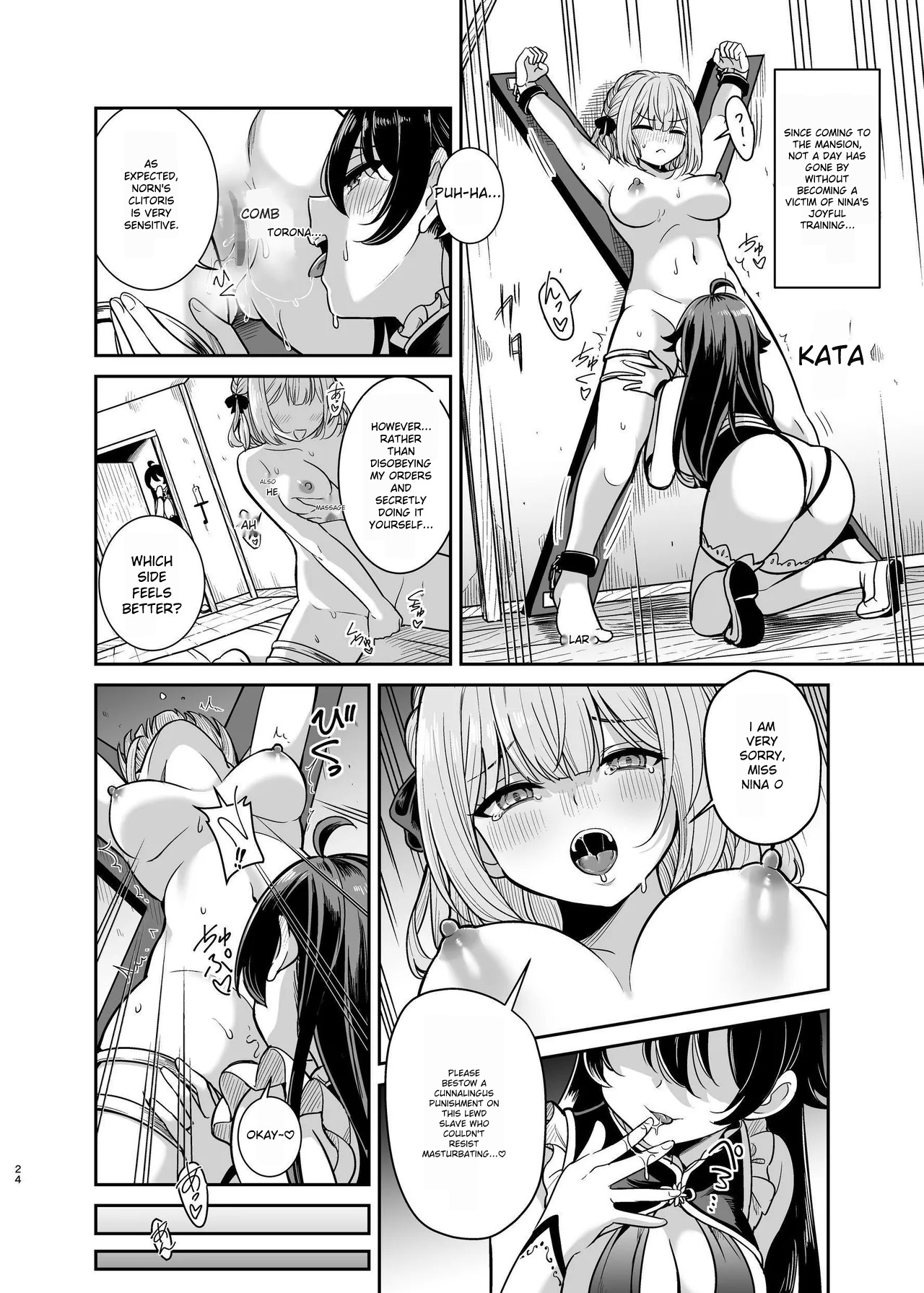 Yandere young lady's sexual slave education - Page 23