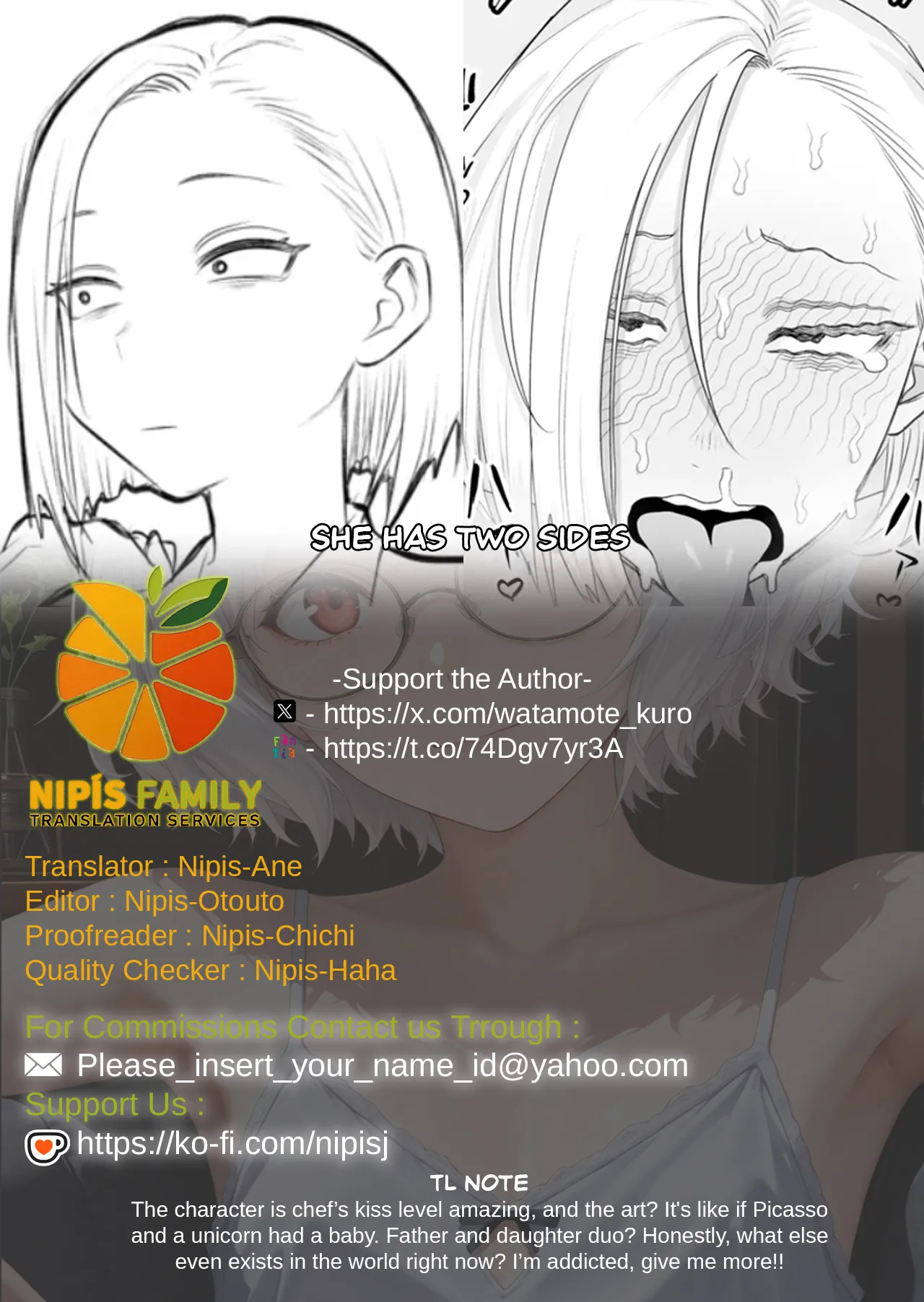 [Komaneko Shrine (Komaneko)] Tsunderefazakon Kusagaya-san | Tsundere Fathercon Kusagaya-san [Nipis Family] page 29 original parody - sole male nakadashi hentai manga - read online free