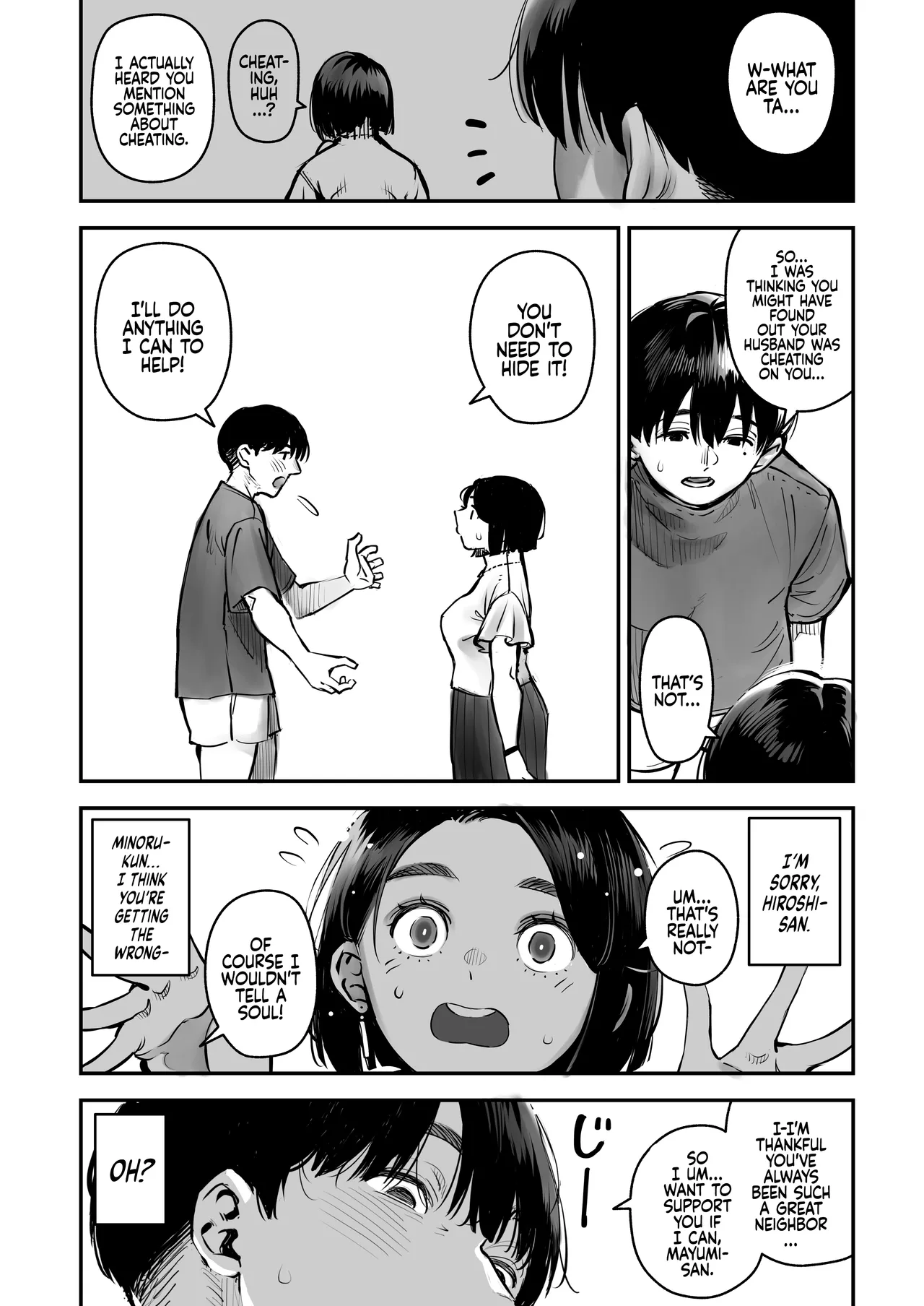[Osaru no Noumiso (Rocket Monkey)] Uwaki Kounin Mayumi-san Seiyoku, Tsuyosugiru Kara Hoka no Otoko to Sex Shite!! | Your Sex Drive is just too much, so have Sex with other men! Mayumi-san gets Permission to Cheat! [English] [Coffee] - Page 16