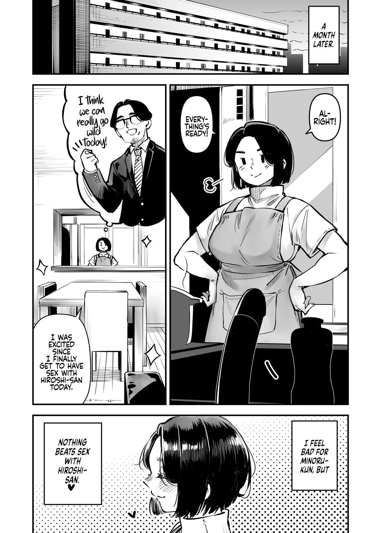 [Osaru no Noumiso (Rocket Monkey)] Uwaki Kounin Mayumi-san Seiyoku, Tsuyosugiru Kara Hoka no Otoko to Sex Shite!! | Your Sex Drive is just too much, so have Sex with other men! Mayumi-san gets Permission to Cheat! [English] [Coffee] page 32 original parody - sole female mosaic censorship hentai manga - read online free