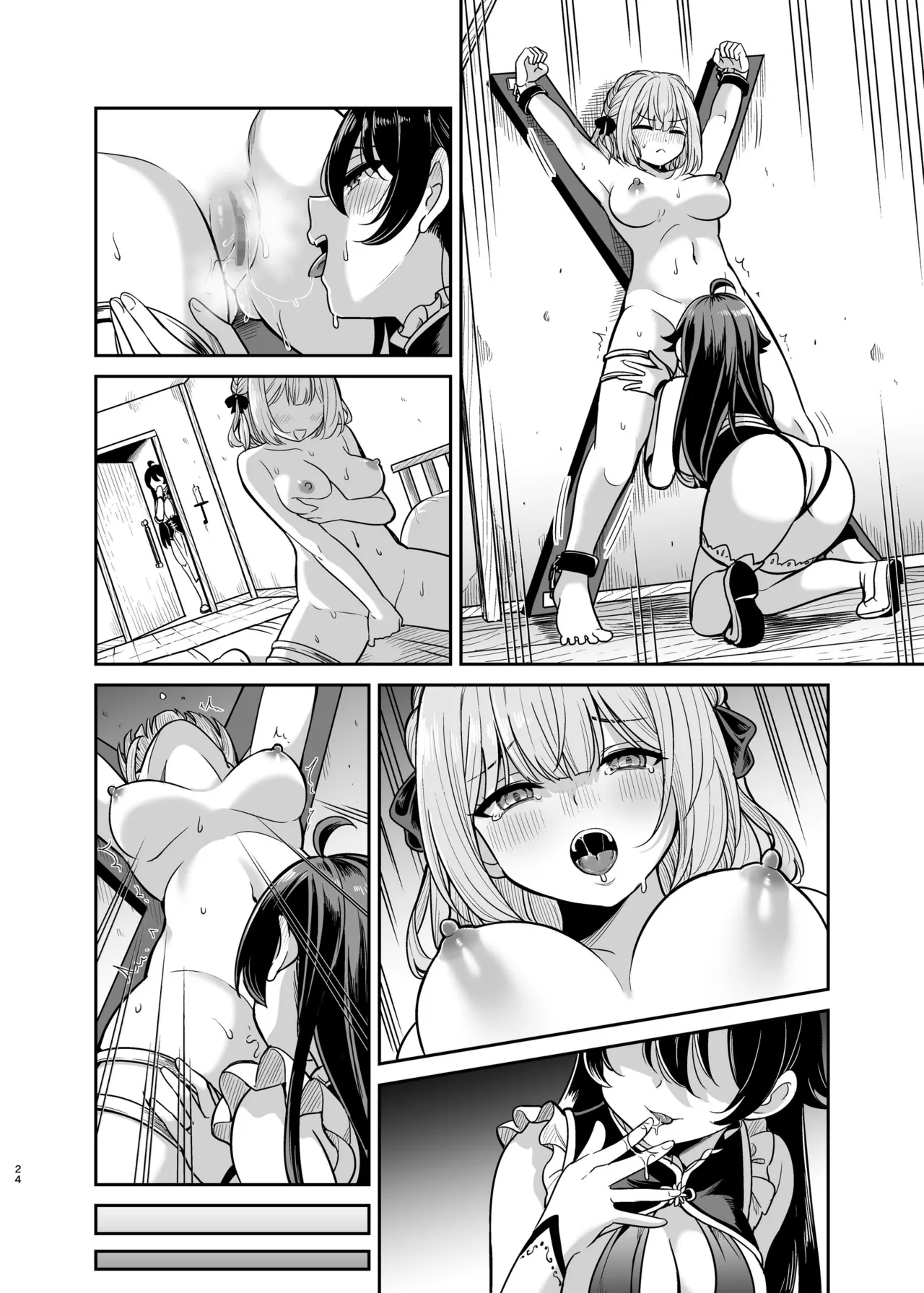 Yandere Mistress Sex Slave Education - Noble who Buys Childhood Friend page 69 original parody - mosaic censorship stockings hentai manga - read online free