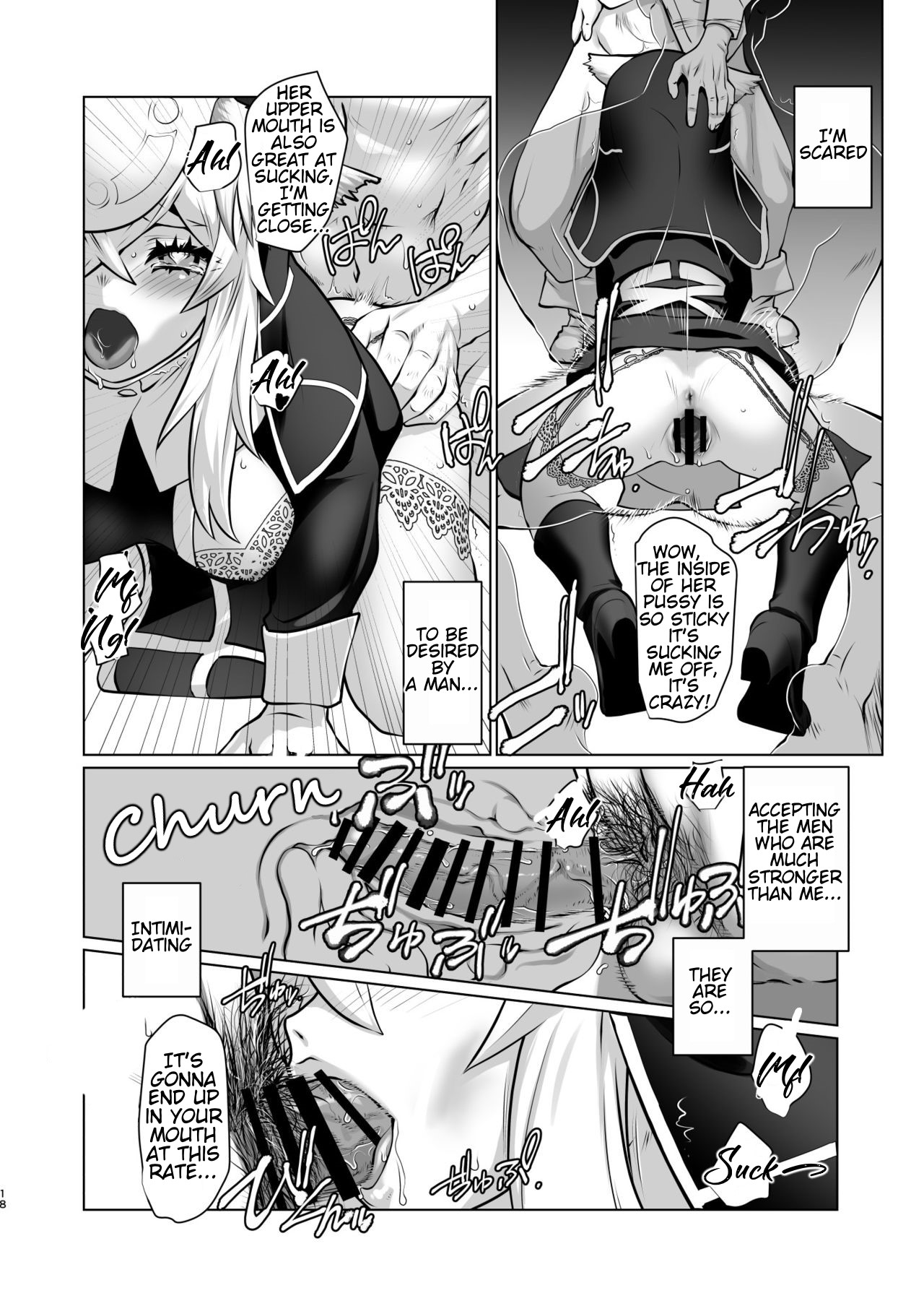 Before I knew it, I was working as a sex worker in another world. It seems like it's my calling page 18 - rough translation stockings hentai manga - read online free