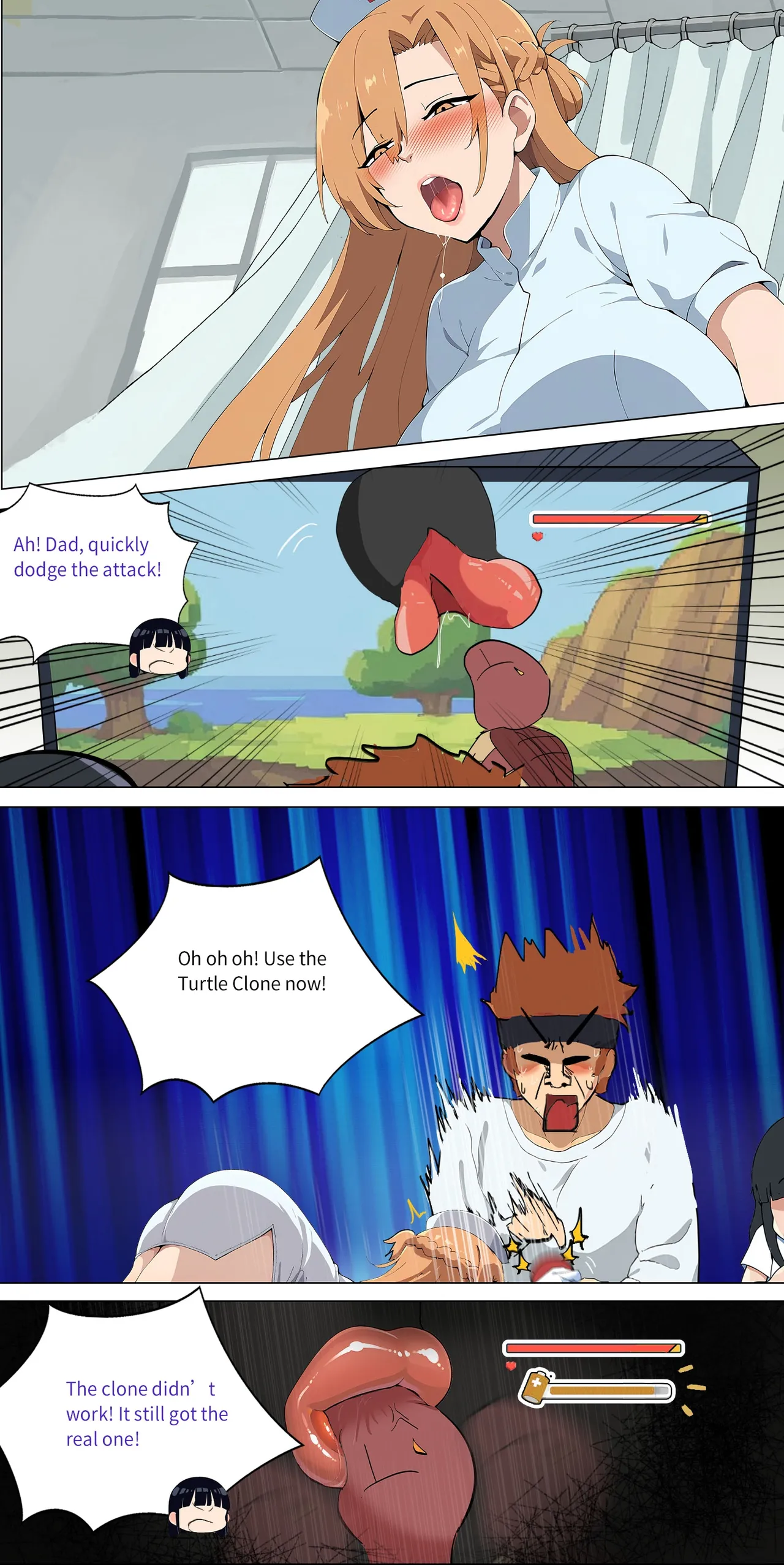 Asuna family 1-27 page 104 featuring ryoutarou tsuboi | klein sword art online parody - full color big breasts hentai manga - read online free