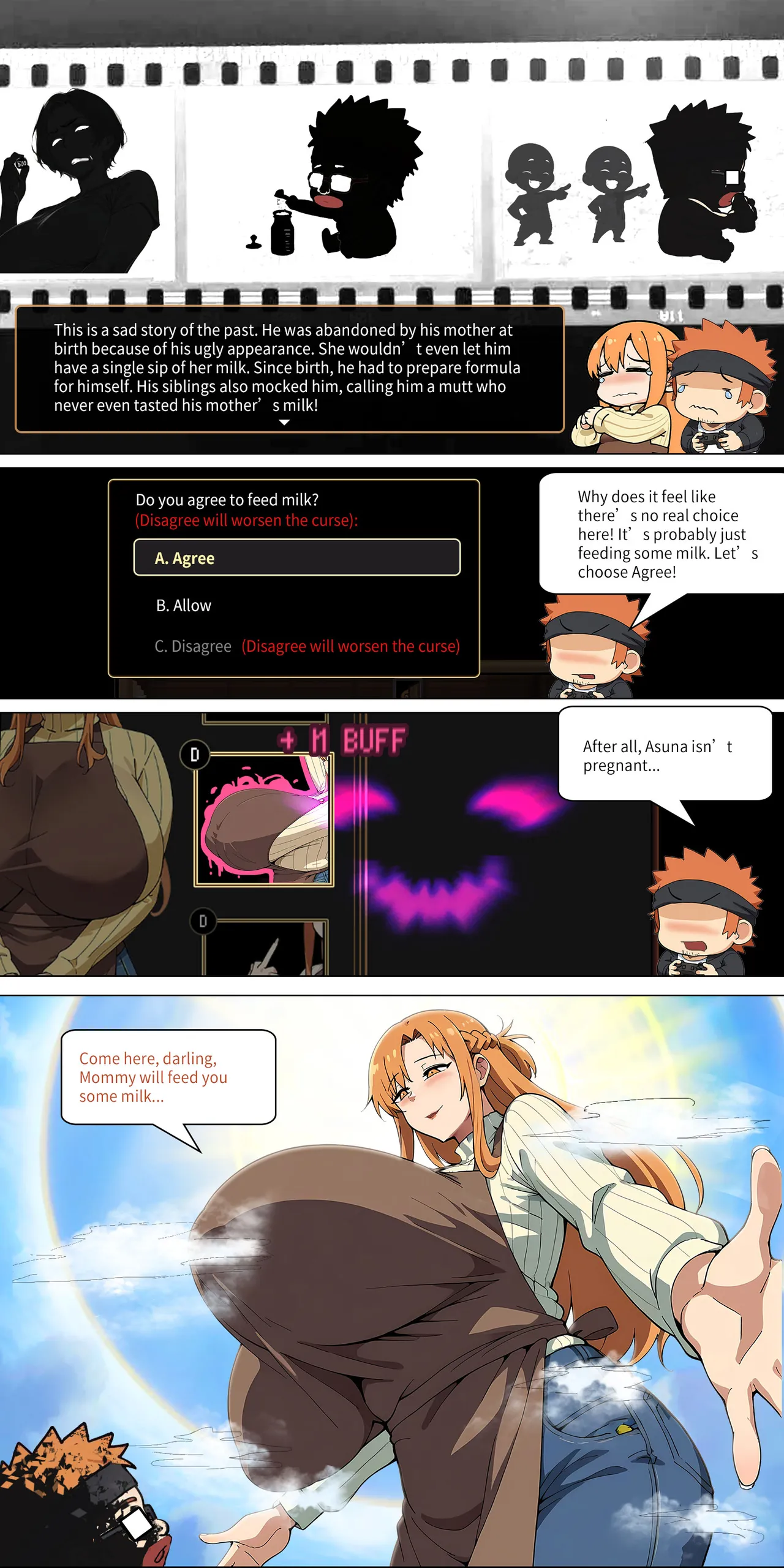 Asuna family 1-27 page 198 featuring ryoutarou tsuboi | klein sword art online parody - full color big breasts hentai manga - read online free