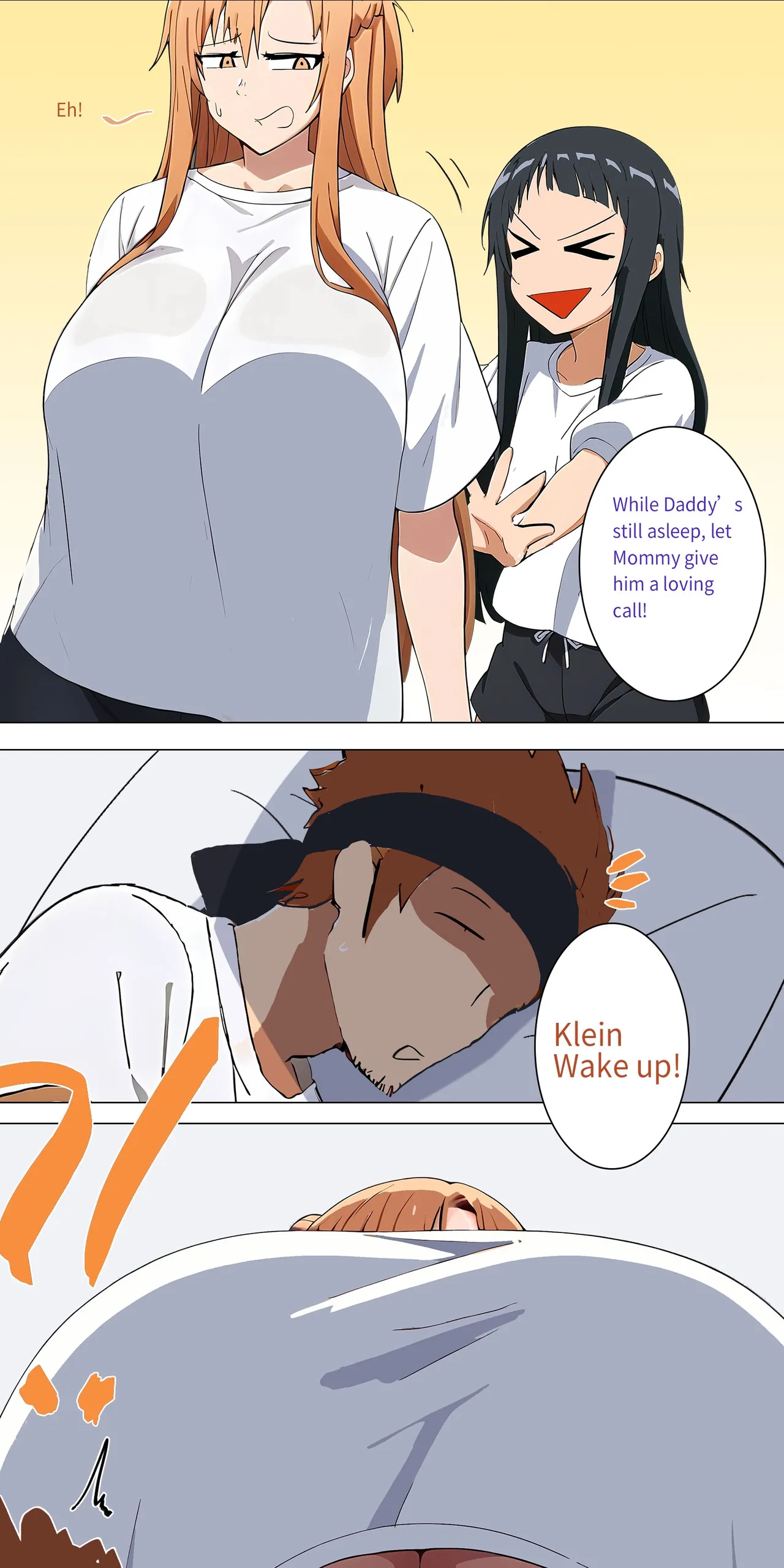 Asuna family 1-27 page 46 featuring ryoutarou tsuboi | klein sword art online parody - full color big breasts hentai manga - read online free