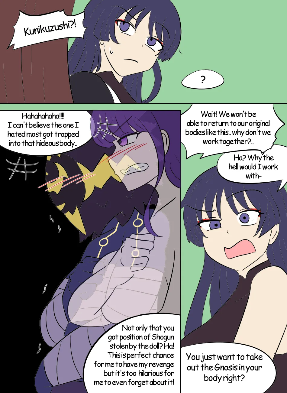 Genshin TSF: Return of Shogun page 12 featuring yae miko genshin impact parody - full color bang hentai manga - read online free