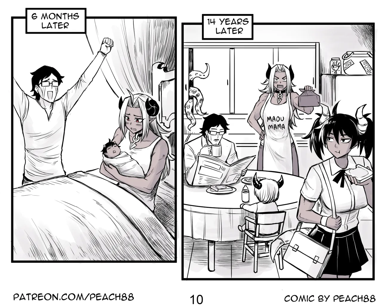 Demon King GF page 11 original parody - sole female sole male hentai manga - read online free