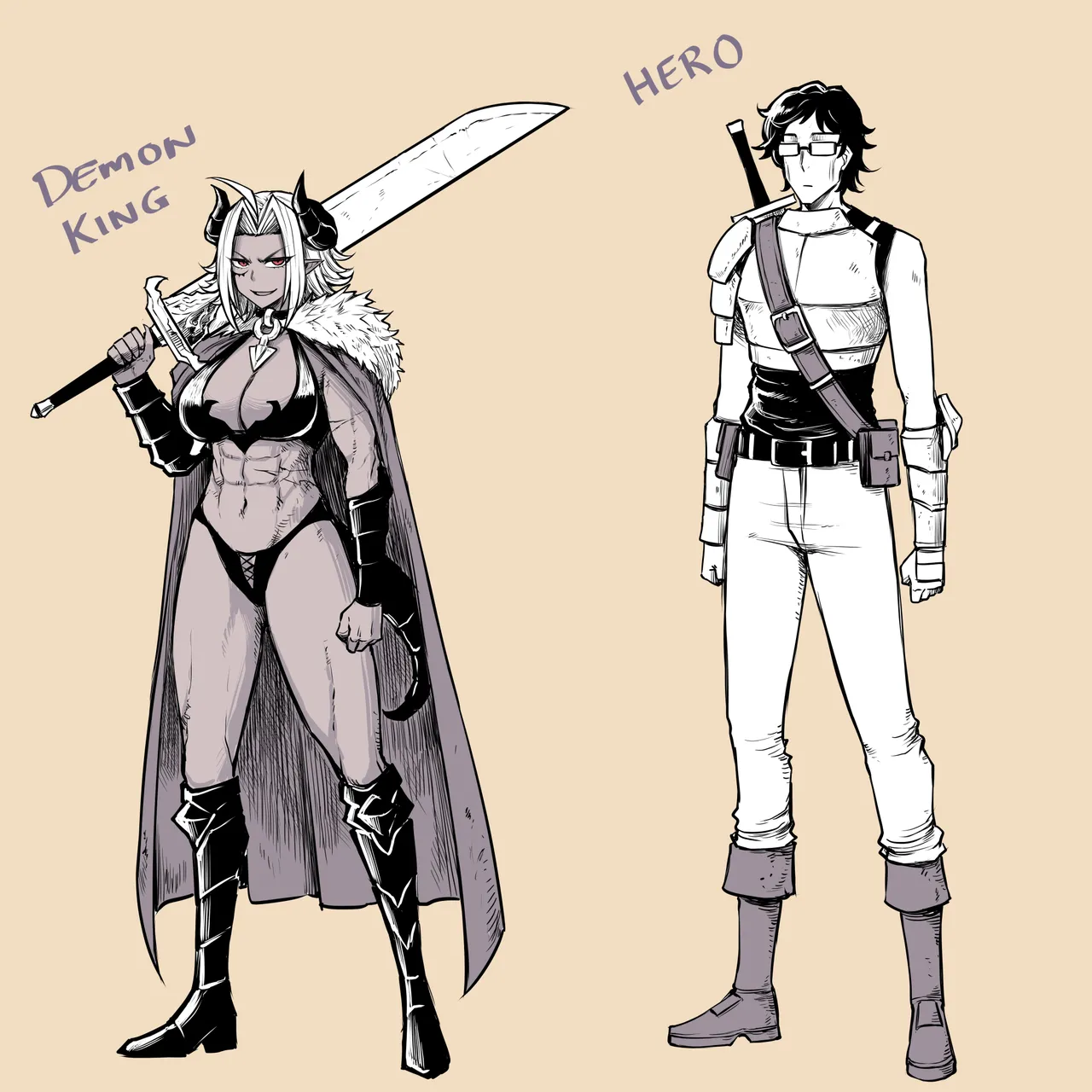 Demon King GF page 16 original parody - sole female sole male hentai manga - read online free