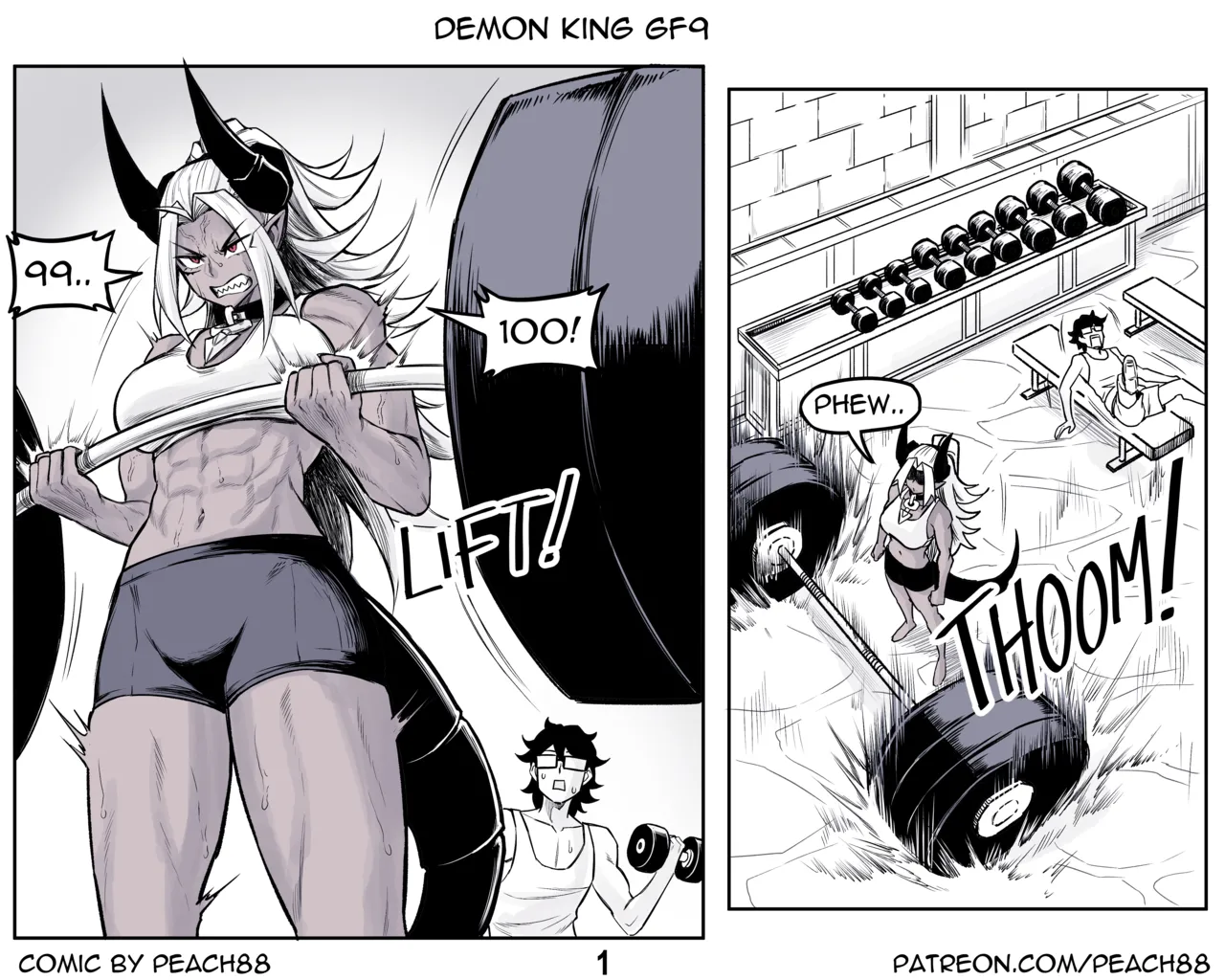Demon King GF page 187 original parody - sole female sole male hentai manga - read online free