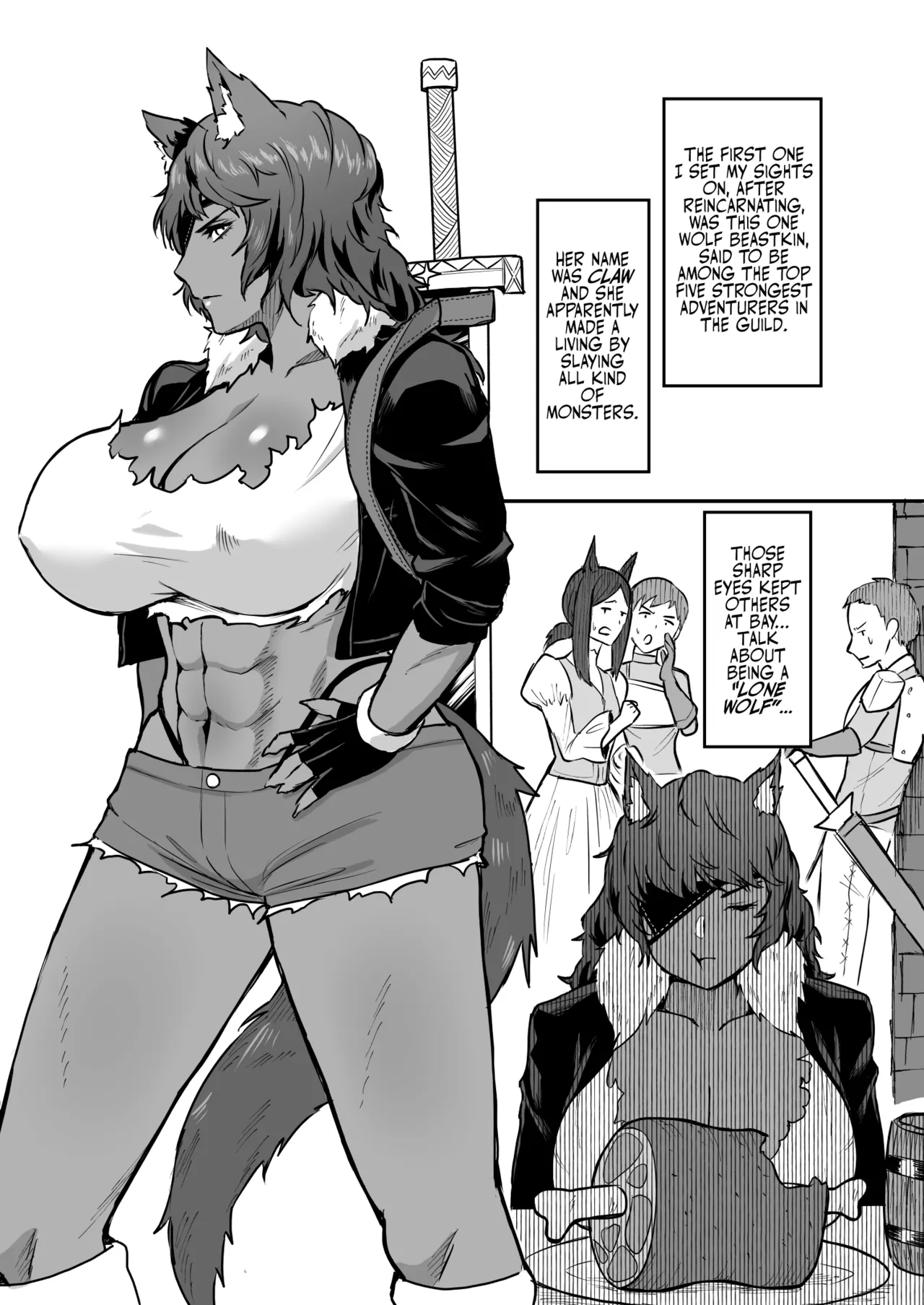 Page 4 of [Ore no Sasakure (Gamogamo)] Sex Tame -Ookami Juujin- | Sexual Taming: Wolf Beastkin [Digital] [English] [Suizokukan]