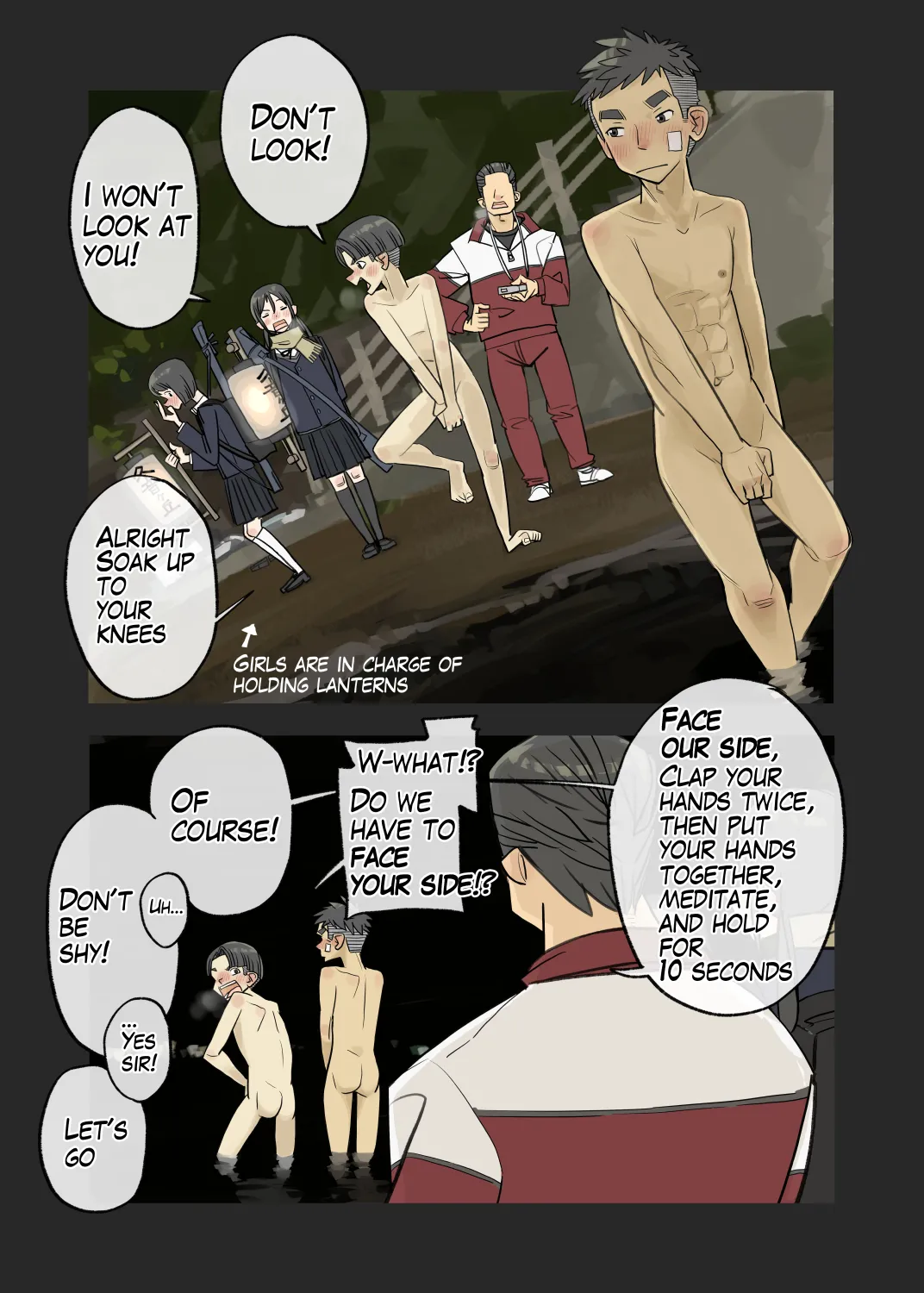 Page 2 of 010 - Pray for victory! "Misogi" in the cold