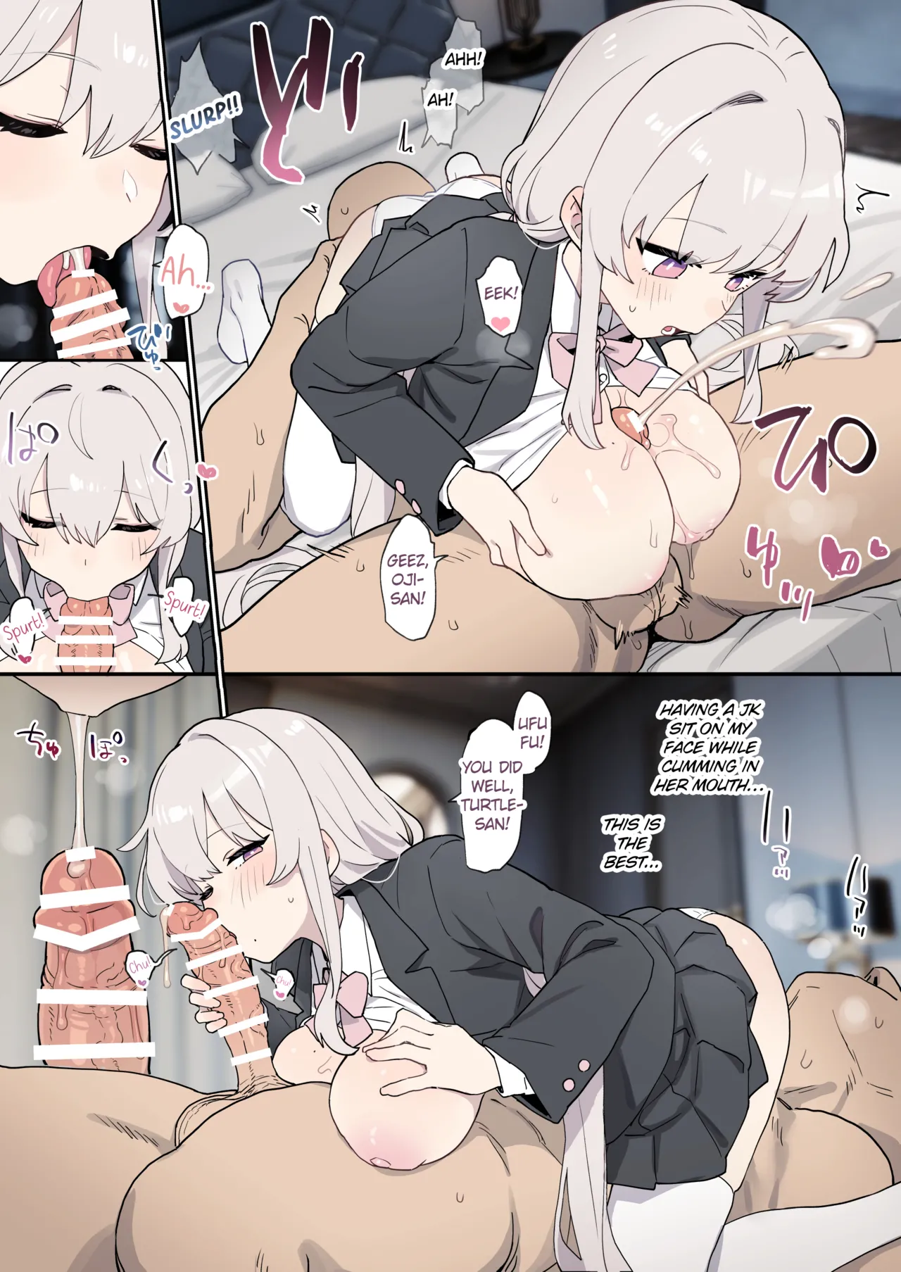 Page 4 of Nishijima-san Pai Fella Manga | Nishijima-san Blowjob Manga