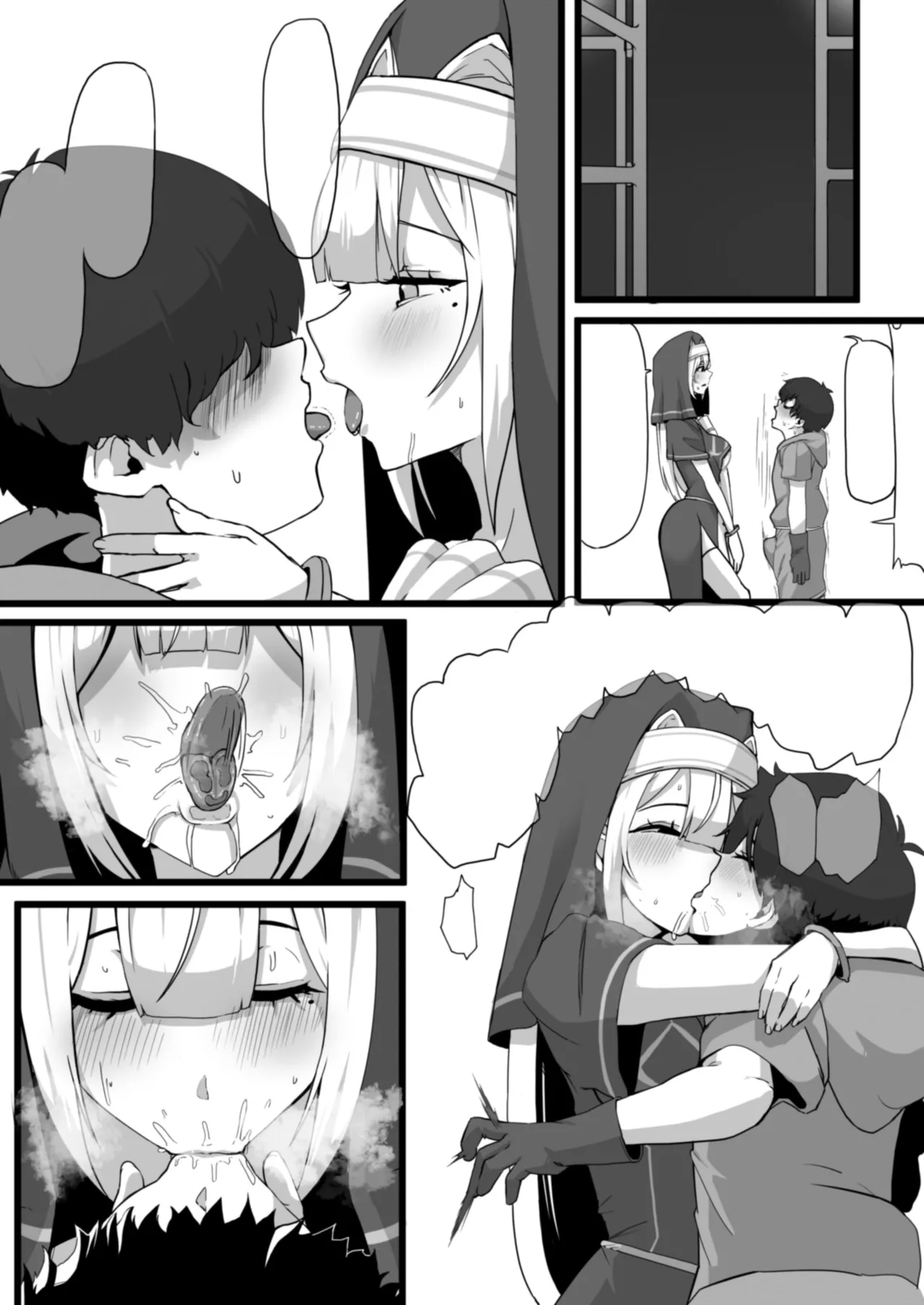 Page 36 of [Whisp (Nyarot)] Ansatsusha datta Onna Souryo-san ni Yuuwaku Sarete ~Amaama Oppai Shokei Sarete Shimau Maso Kanshu-san~ I 被曾是暗杀者的女僧侣诱惑 ～被甜蜜地用胸部处刑的受虐狂看守～ [Chinese]