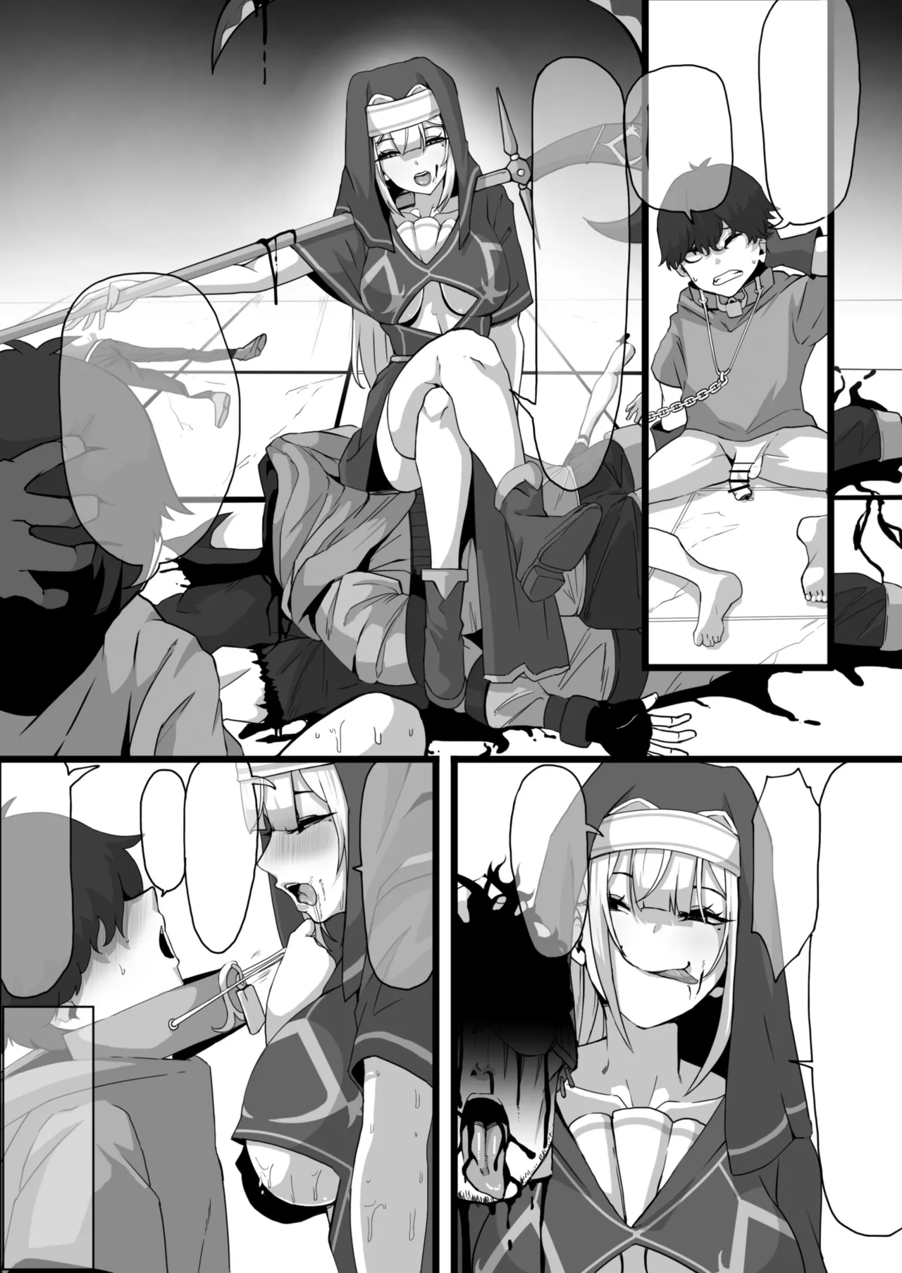 Page 61 of [Whisp (Nyarot)] Ansatsusha datta Onna Souryo-san ni Yuuwaku Sarete ~Amaama Oppai Shokei Sarete Shimau Maso Kanshu-san~ I 被曾是暗杀者的女僧侣诱惑 ～被甜蜜地用胸部处刑的受虐狂看守～ [Chinese]