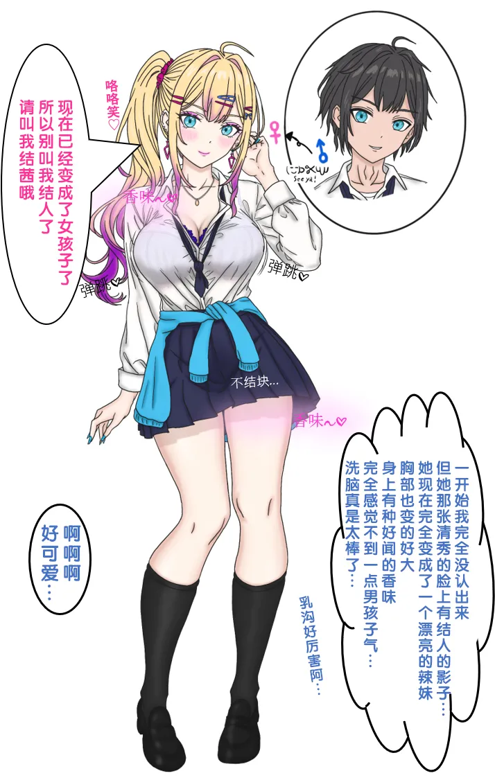 Page 6 of [17ya_atsushi]变成辣妹【狼姬个人汉化】（ongoing）