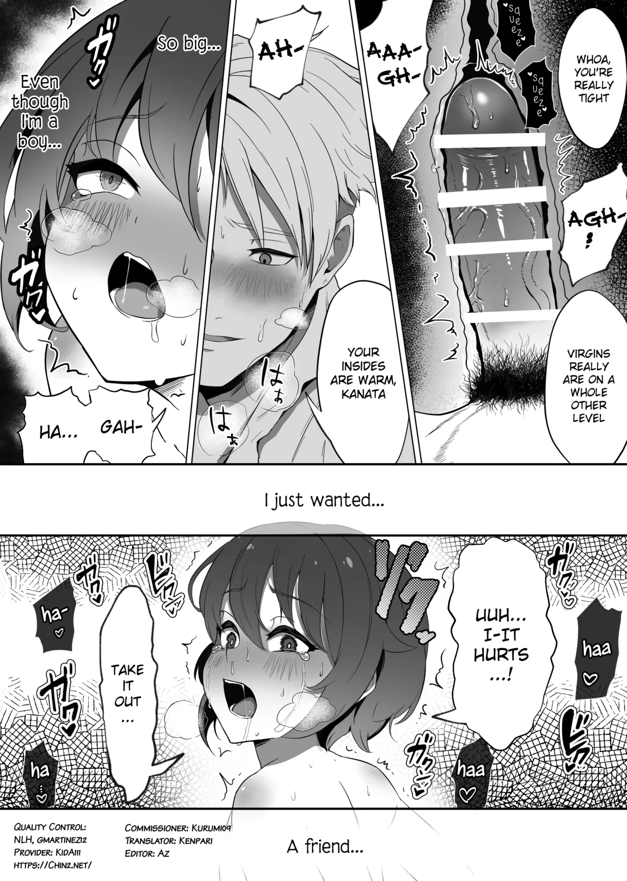 Page 34 of "Hihou" Inkya ga Tomodachi Tsukuri shitara Shujuu Kankei ni Natteta Ken