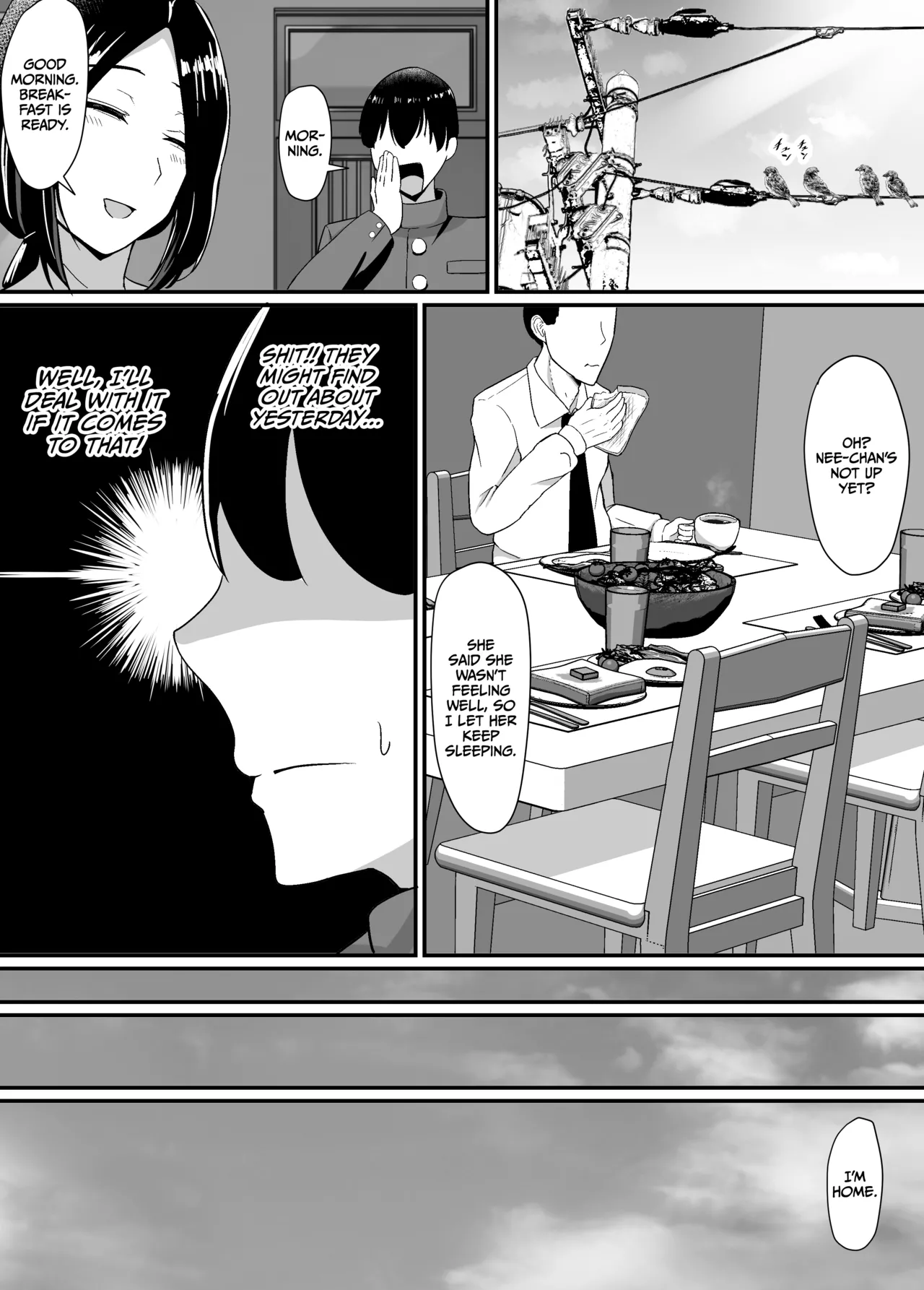 Haha to Ane to Ochite Iku | Falling with Mother and Sister page 21 full