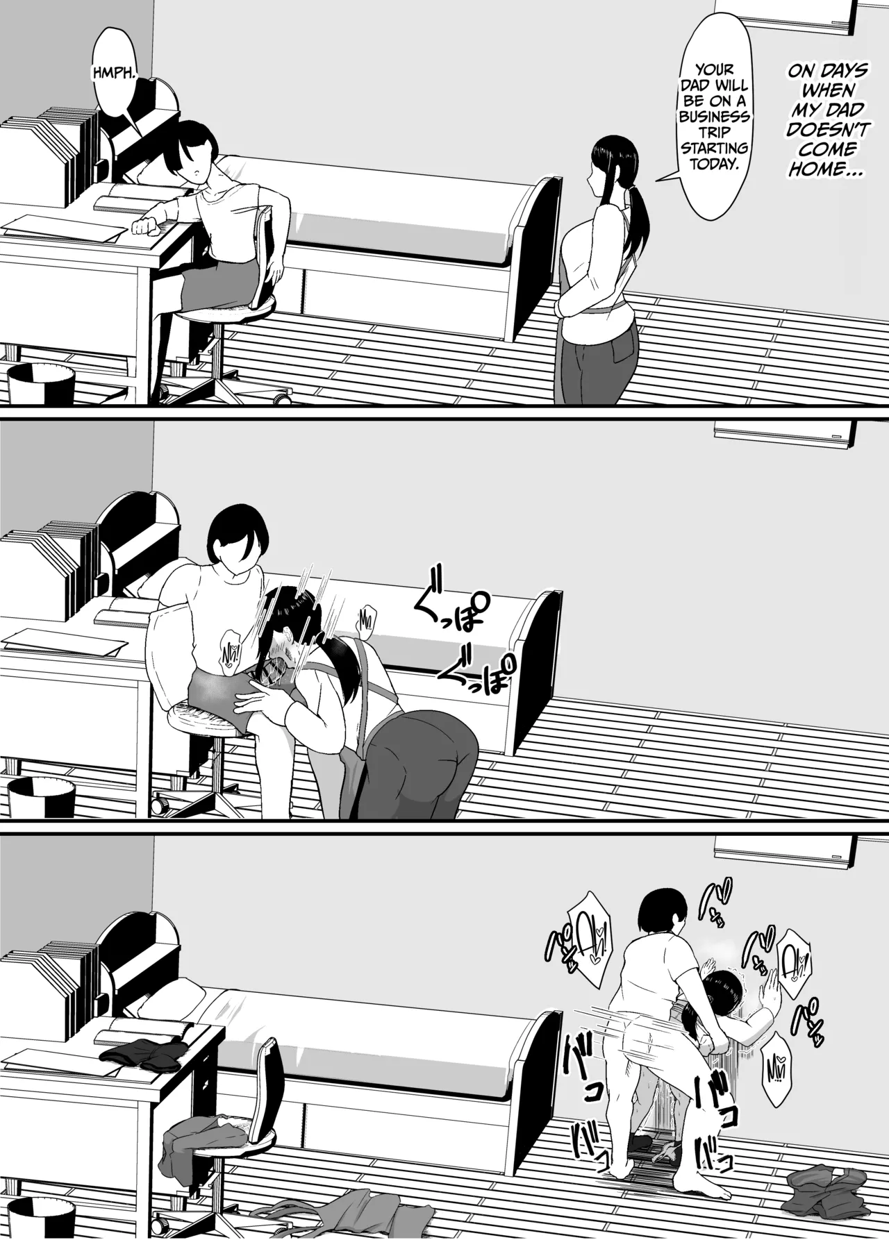 Haha to Ane to Ochite Iku | Falling with Mother and Sister page 49 full