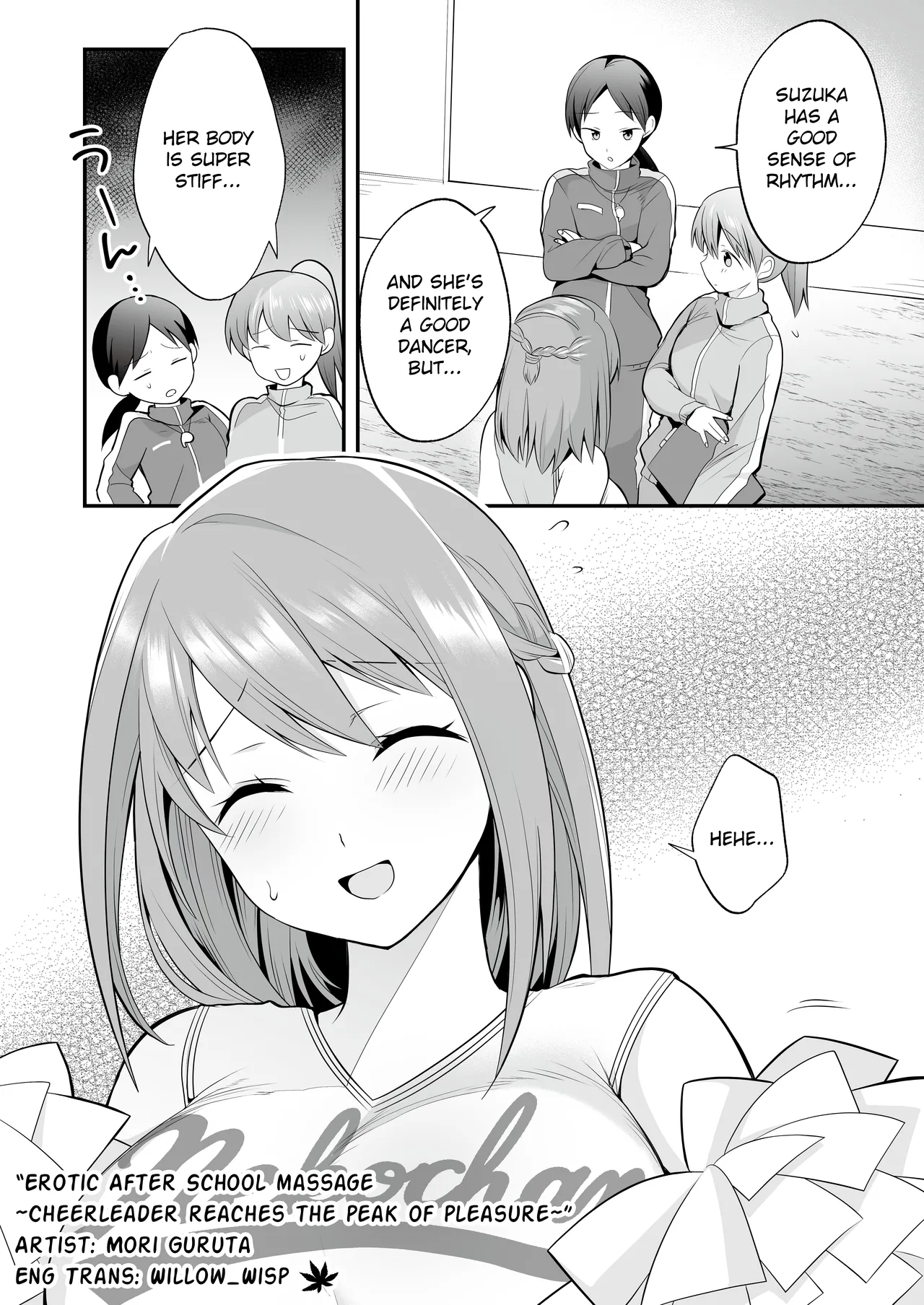 Page 4 of [RefRevo Comic (Mori Guruta)] Houkago Hatsujou Massage ~Ranman Cheer Buin no Kairaku Zetchou~ | Erotic After School Massage ~Cheerleader Reaches the Peak of Pleasure~ [English]