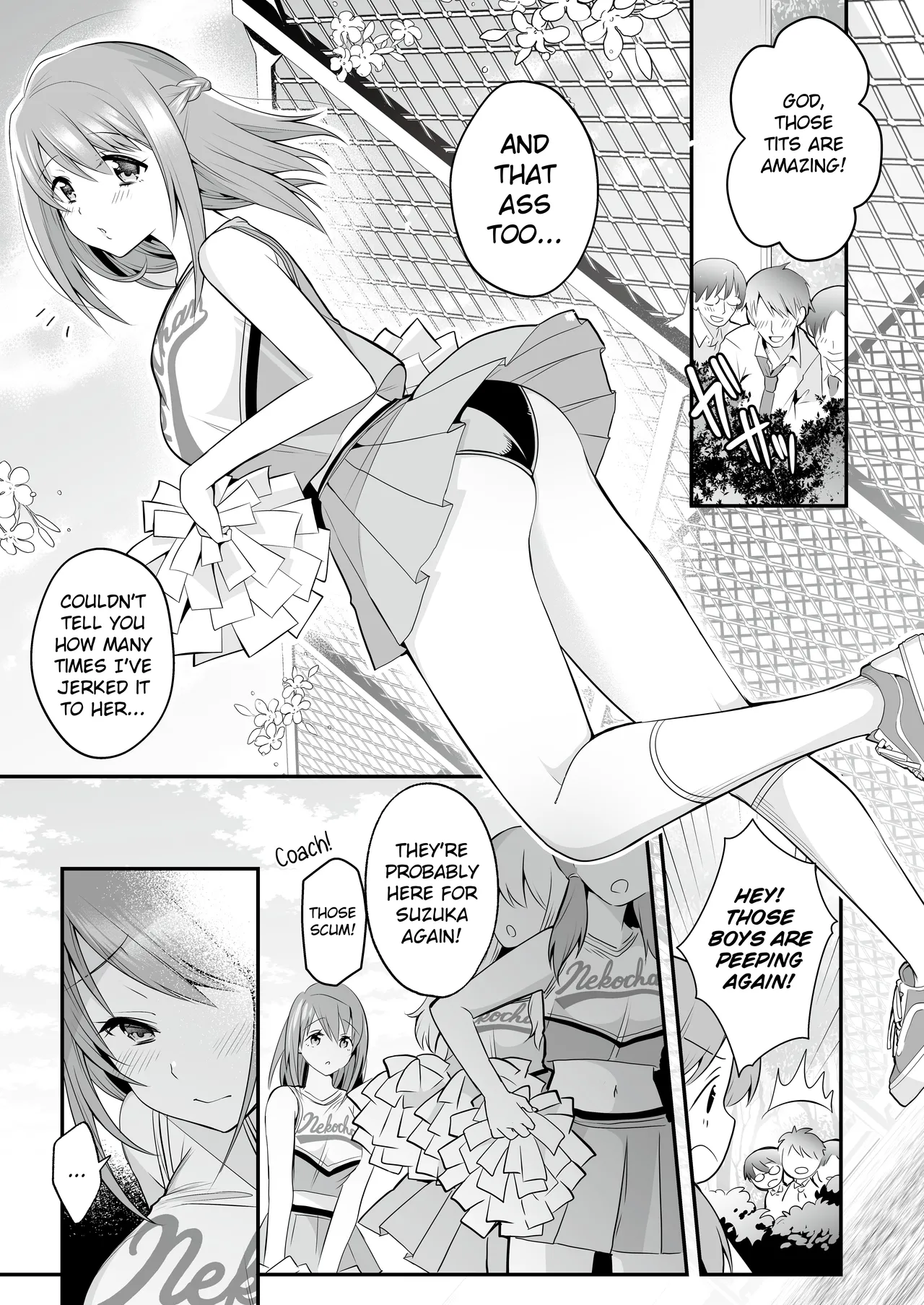 Page 5 of [RefRevo Comic (Mori Guruta)] Houkago Hatsujou Massage ~Ranman Cheer Buin no Kairaku Zetchou~ | Erotic After School Massage ~Cheerleader Reaches the Peak of Pleasure~ [English]