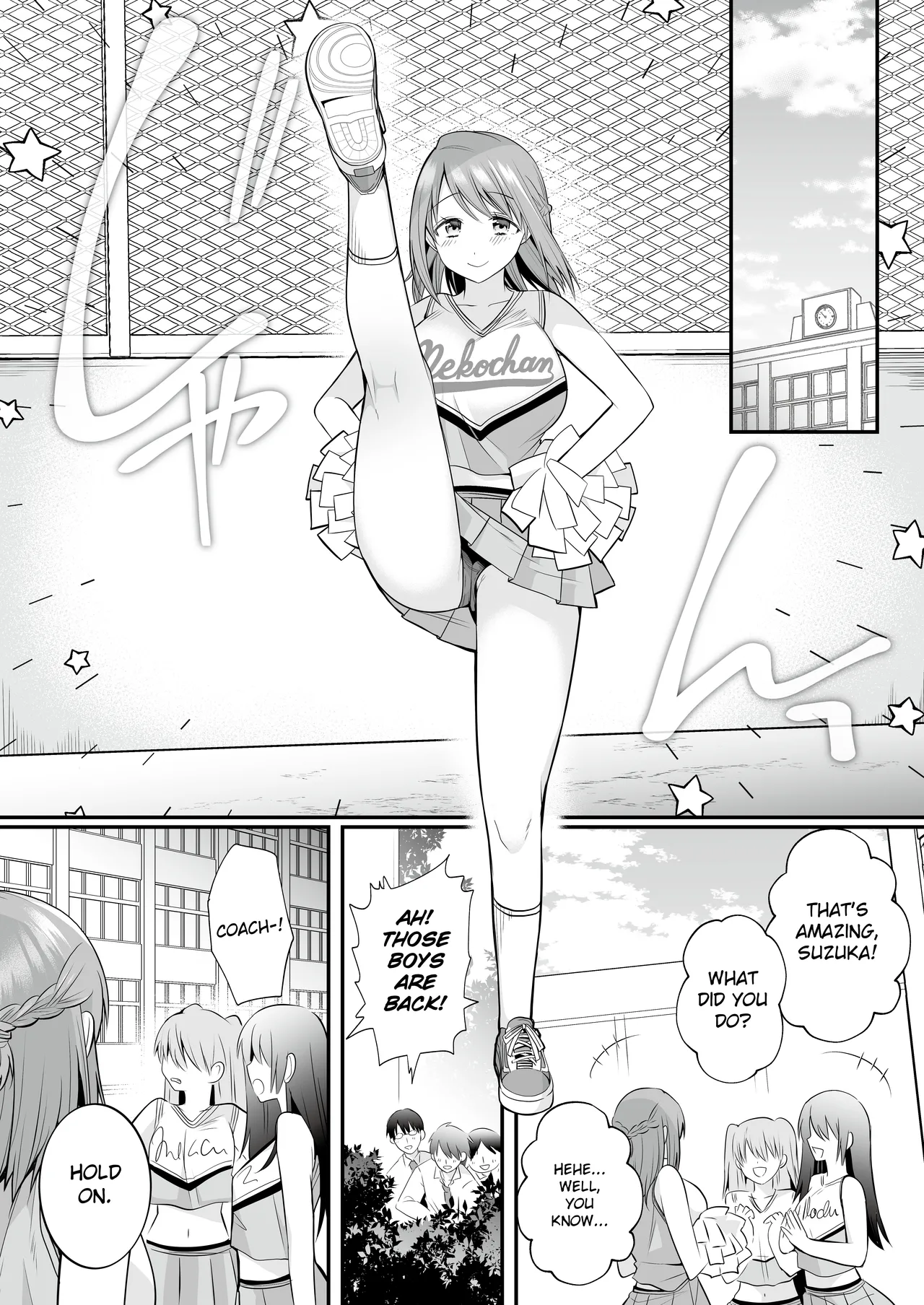 Page 53 of [RefRevo Comic (Mori Guruta)] Houkago Hatsujou Massage ~Ranman Cheer Buin no Kairaku Zetchou~ | Erotic After School Massage ~Cheerleader Reaches the Peak of Pleasure~ [English]