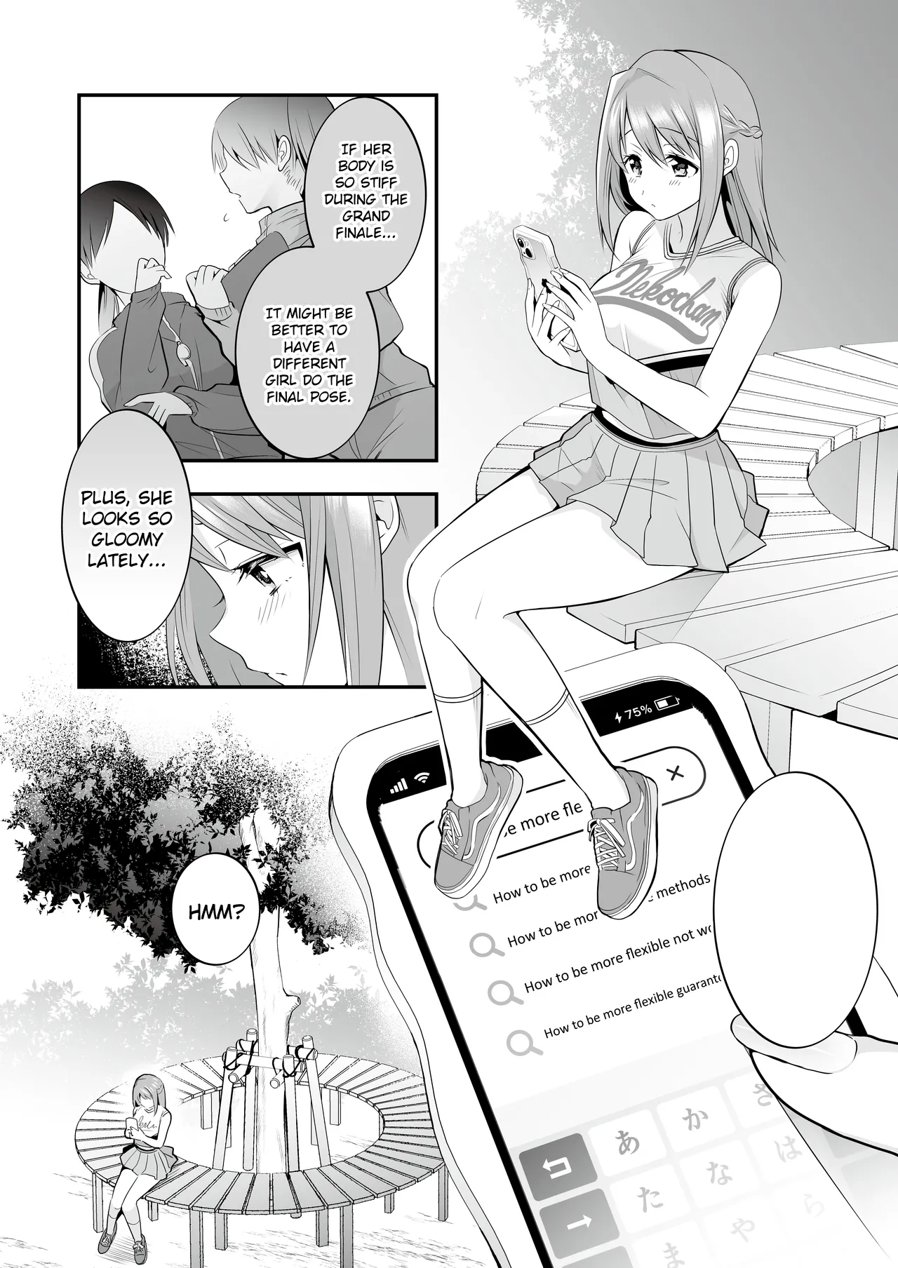 Page 6 of [RefRevo Comic (Mori Guruta)] Houkago Hatsujou Massage ~Ranman Cheer Buin no Kairaku Zetchou~ | Erotic After School Massage ~Cheerleader Reaches the Peak of Pleasure~ [English]