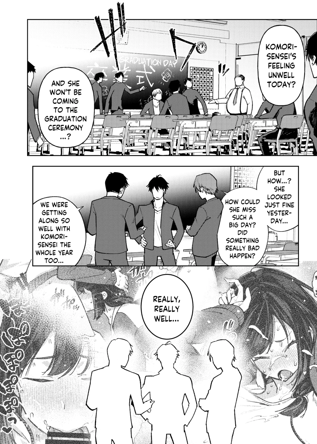 Komori-sensei wa Komoranai | Komori-sensei Comes Out of Her Shell page 25 full
