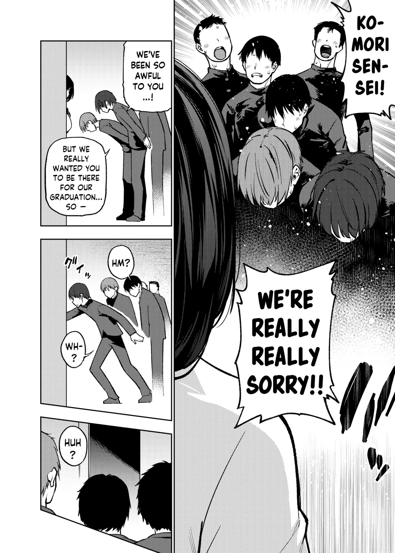 Komori-sensei wa Komoranai | Komori-sensei Comes Out of Her Shell page 27 full