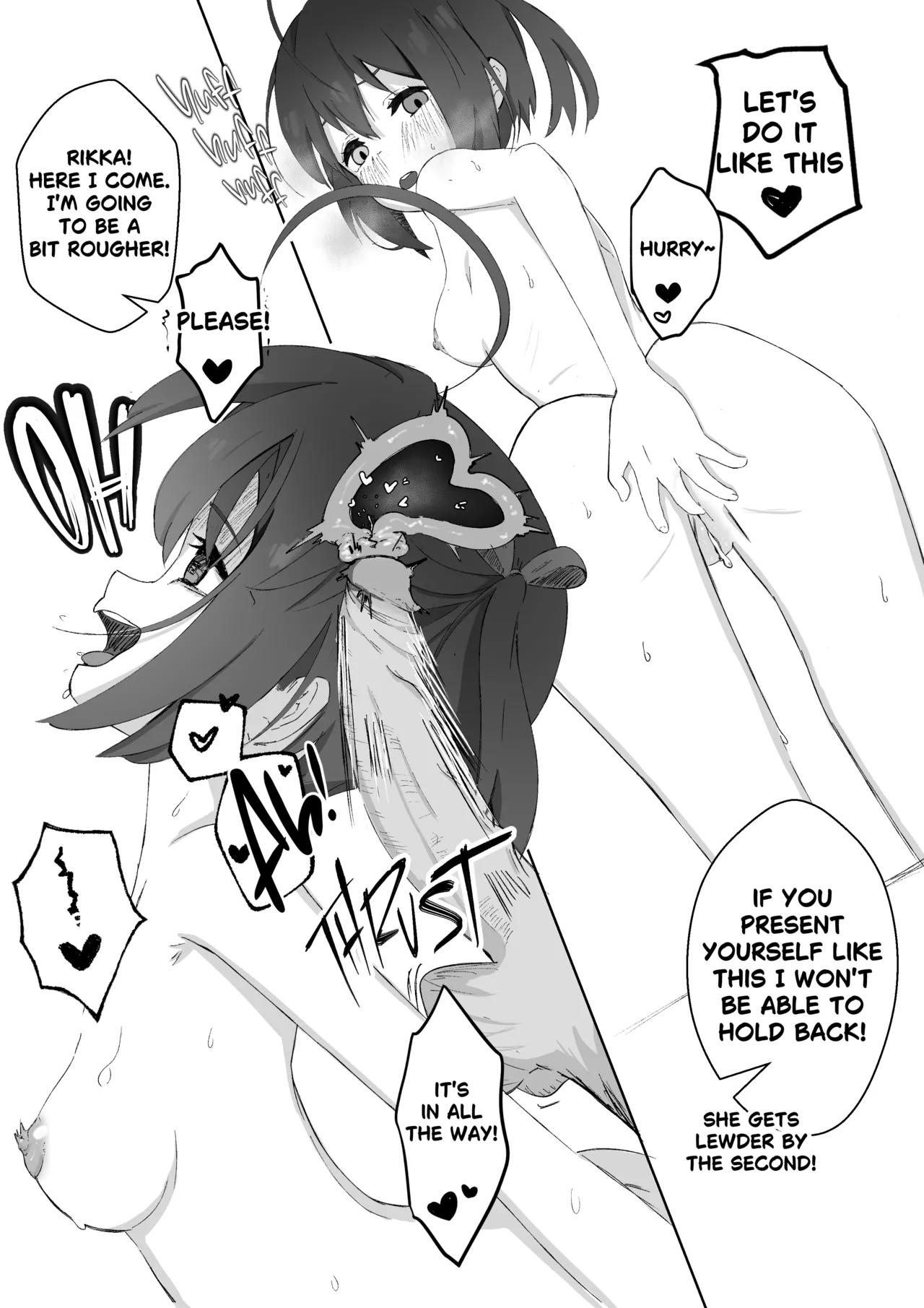 Page 25 of Rikka's surprise attack