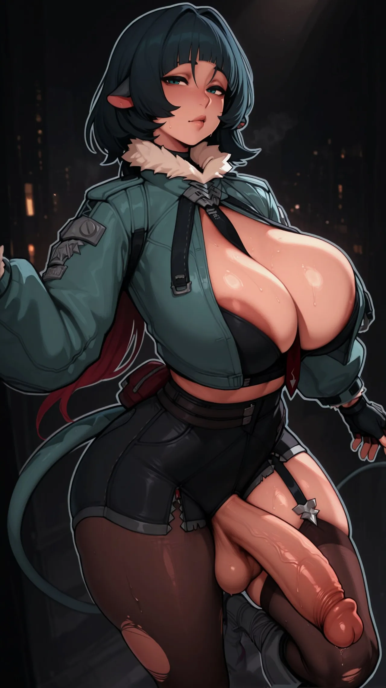 Page 1 of Jane Doe's Alleyway...? Thaeia ai generated