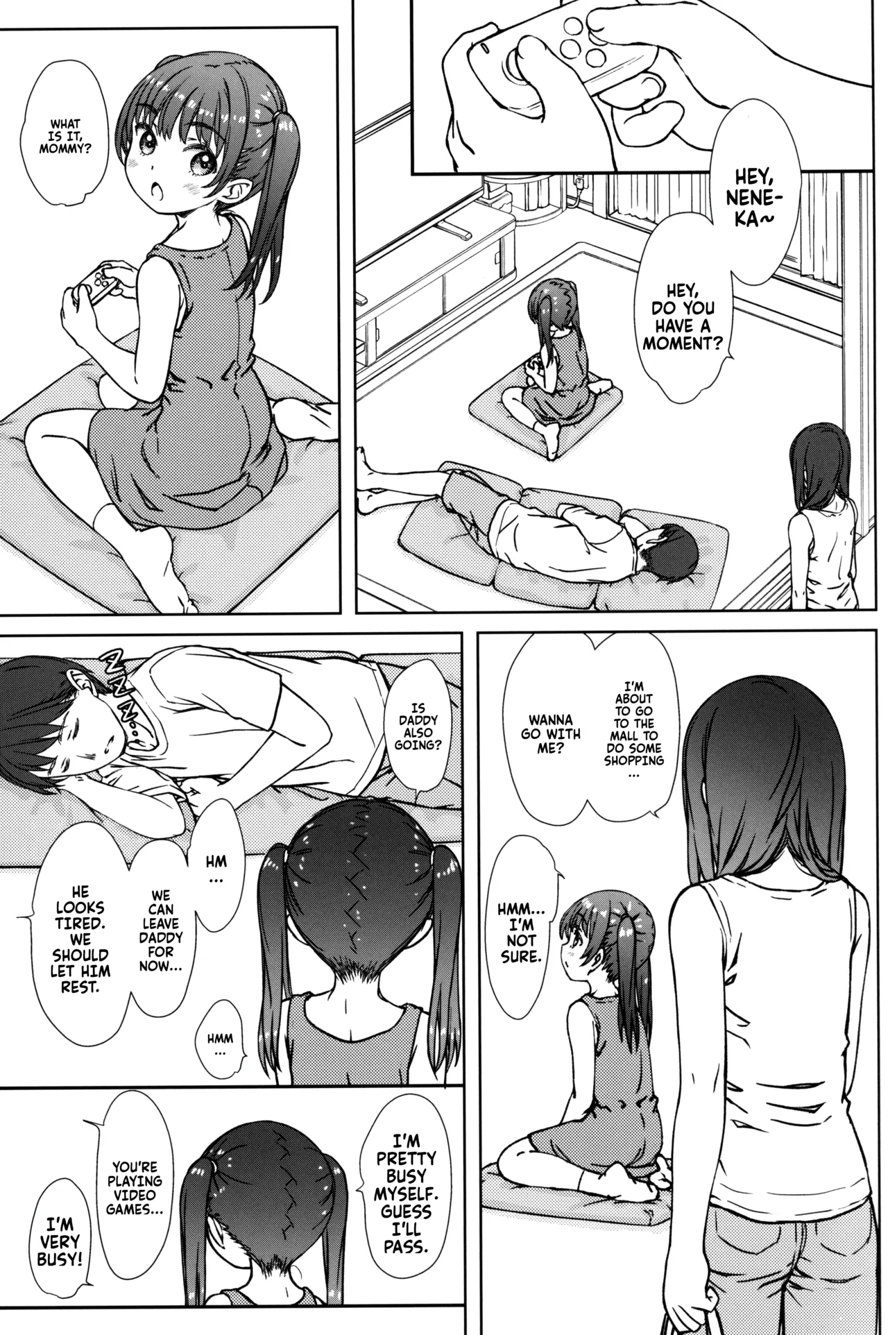 Page 3 of Mama ni wa Naisho no... | Don't tell mommy...