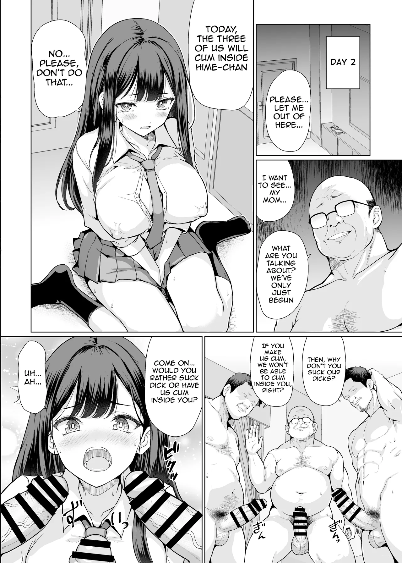 Page 22 of Kichiku na Oji-san-tachi ni Hamerarete | Fucked by cruel old men