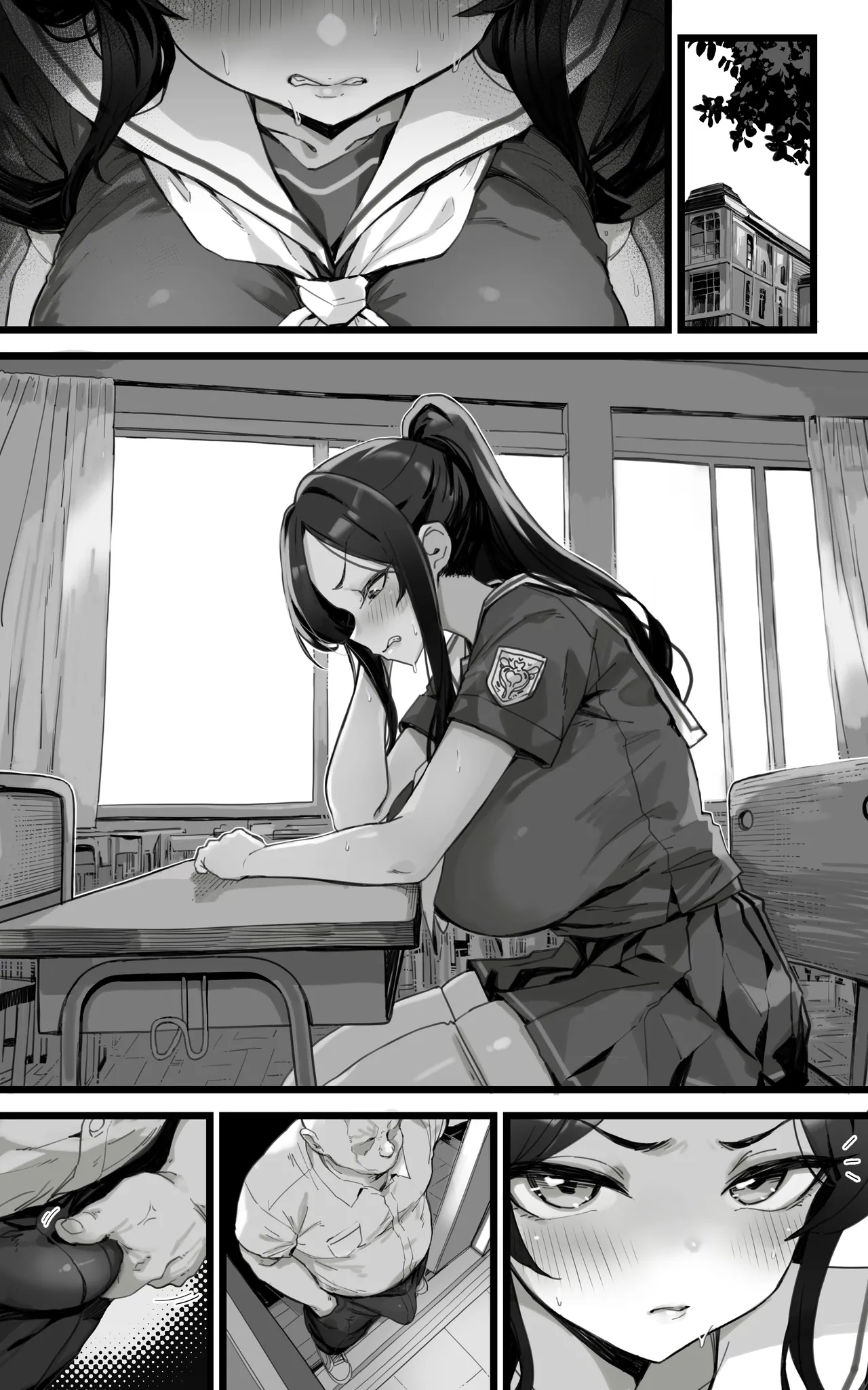 Page 45 of [Toneri Dan (Yoshio Ereki)] Shikyuu Kyouiku Amamiya Kako ga Sensei no Ko o Ninshin suru Wake ga Nai | 雨宫佳子不可能会怀上老师的孩子 [Chinese] [白杨汉化组]