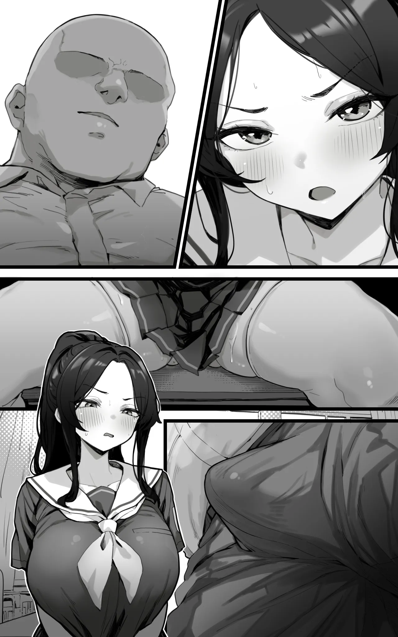 Page 46 of [Toneri Dan (Yoshio Ereki)] Shikyuu Kyouiku Amamiya Kako ga Sensei no Ko o Ninshin suru Wake ga Nai | 雨宫佳子不可能会怀上老师的孩子 [Chinese] [白杨汉化组]
