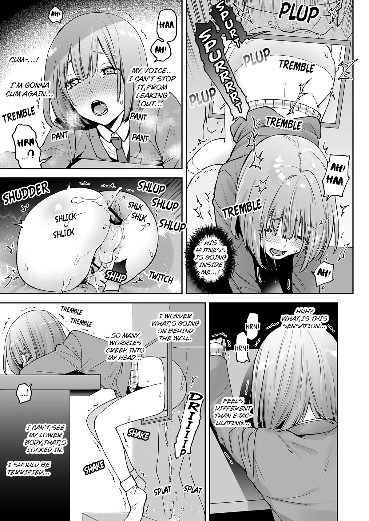Kabeshiri Beit-kun Hajimete no Taiken Nyuu Kabe | First Time Trial Entry as an Ass Wall Part-timer page 14 full