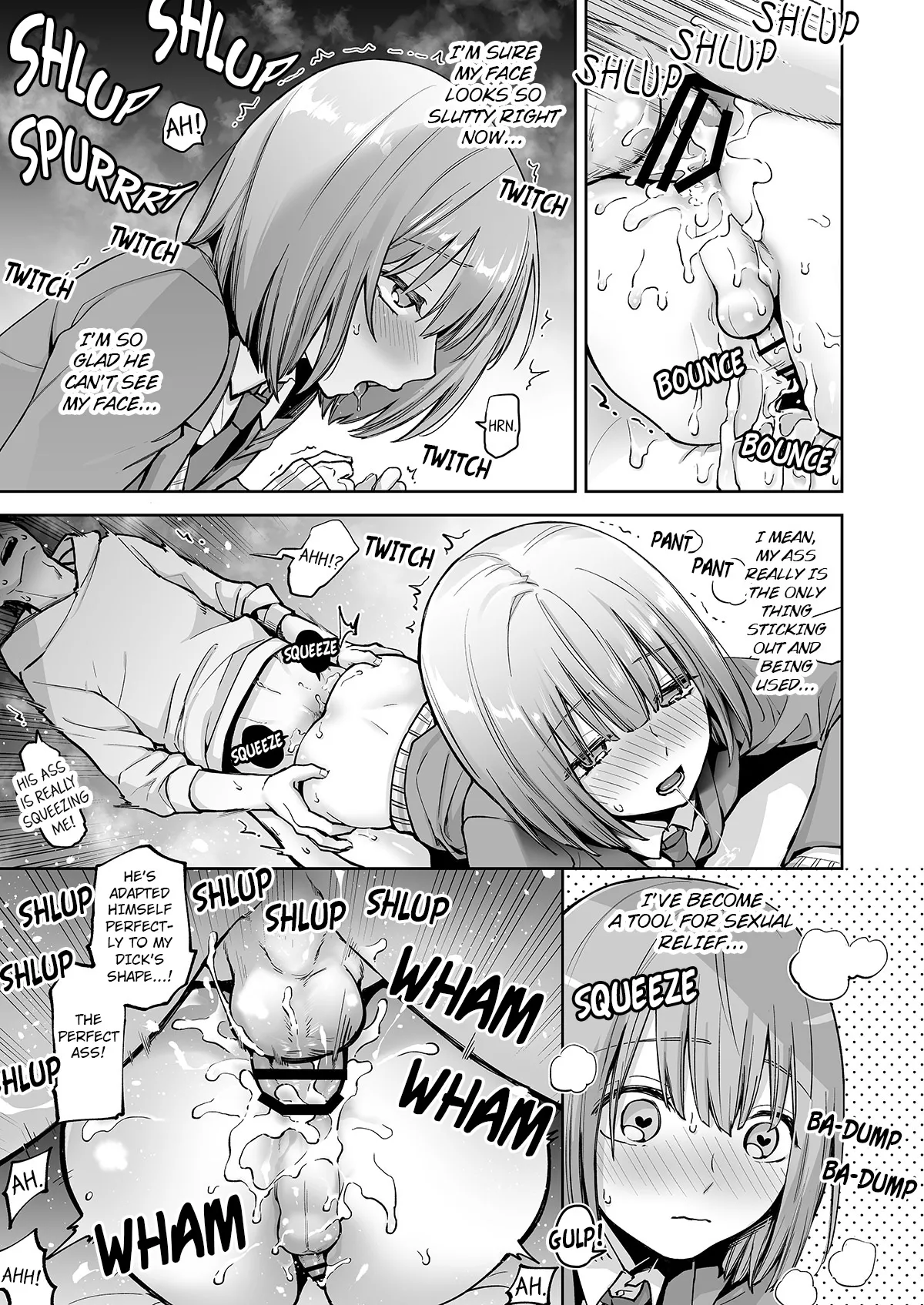 Page 20 of [ishita (Ishita)] Kabeshiri Beit-kun Hajimete no Taiken Nyuu Kabe | First Time Trial Entry as an Ass Wall Part-timer [English] [Digital]
