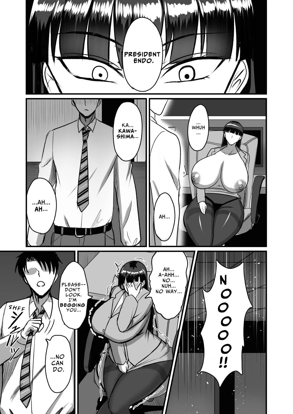 Jishou Otoko Irazu no Onna Joushi ga Ore o Okazu ni Shiteita Node | My Female Boss Who Claimed She Don't Need A Man Was Jilling Off To Me page 18 full