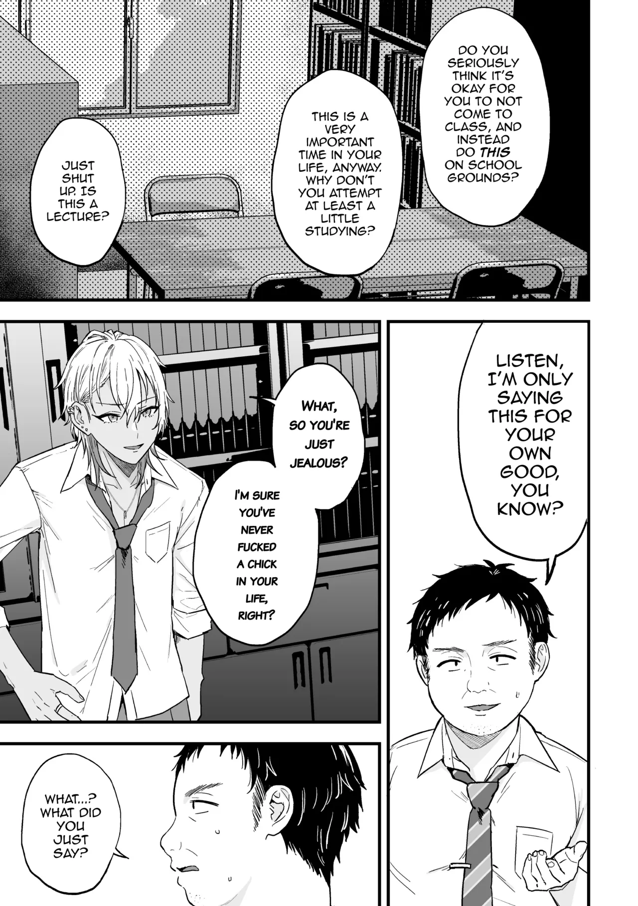 Yarichin DK kousei ~ kanojo ni suru made ~ dai 1-wa page 12 full