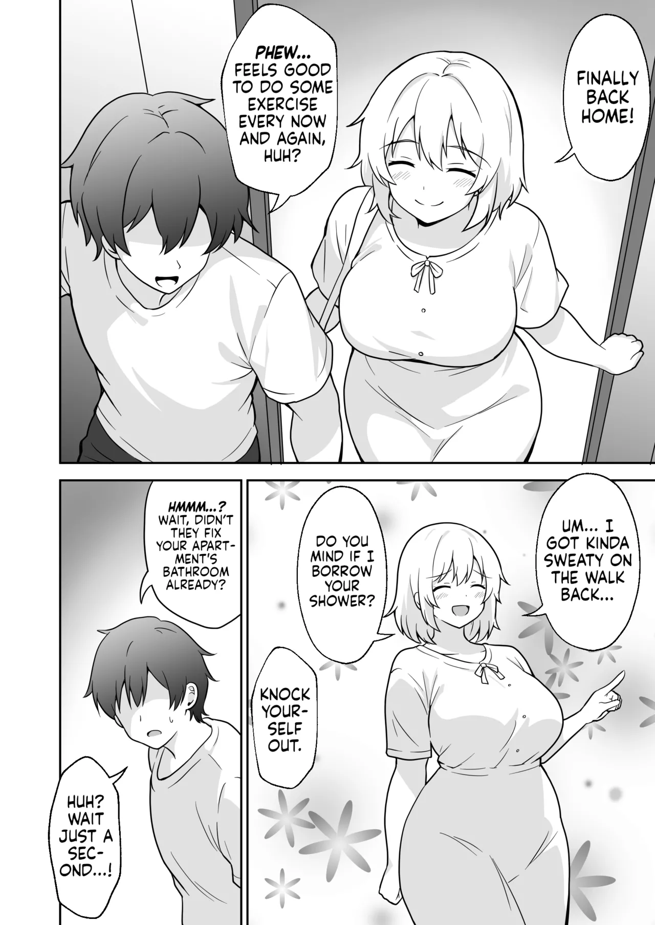 Page 5 of [Anpuraria (ki-51)] Apart no Otonari-san ga Yarasete Kureru Hanashi 3 | My Nextdoor Neighbor Let Me Fuck Her 3 [English] [head empty] [Digital]