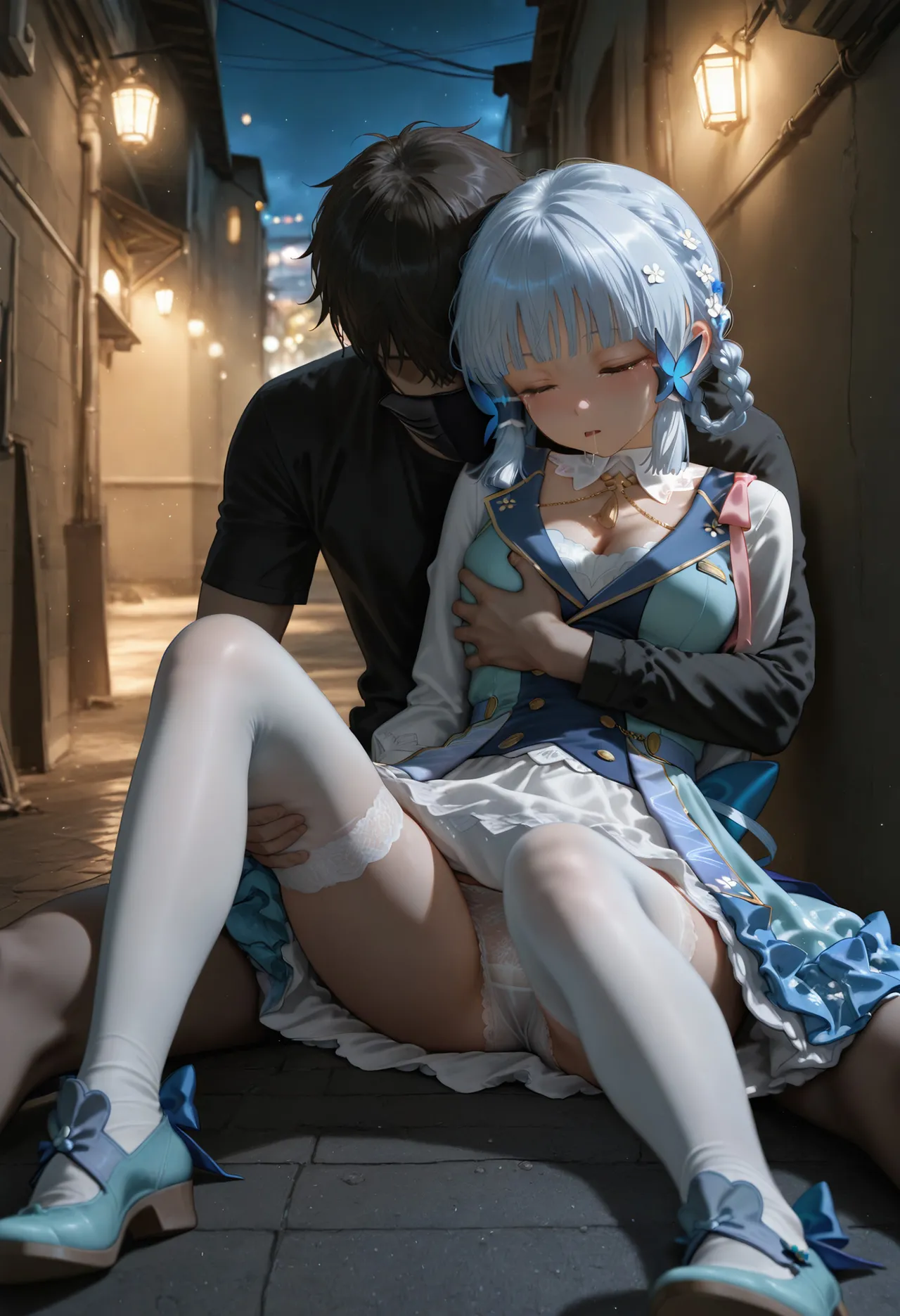 Page 18 of [MISAAKI] 神里綾華 睡姦? [AI Generated]