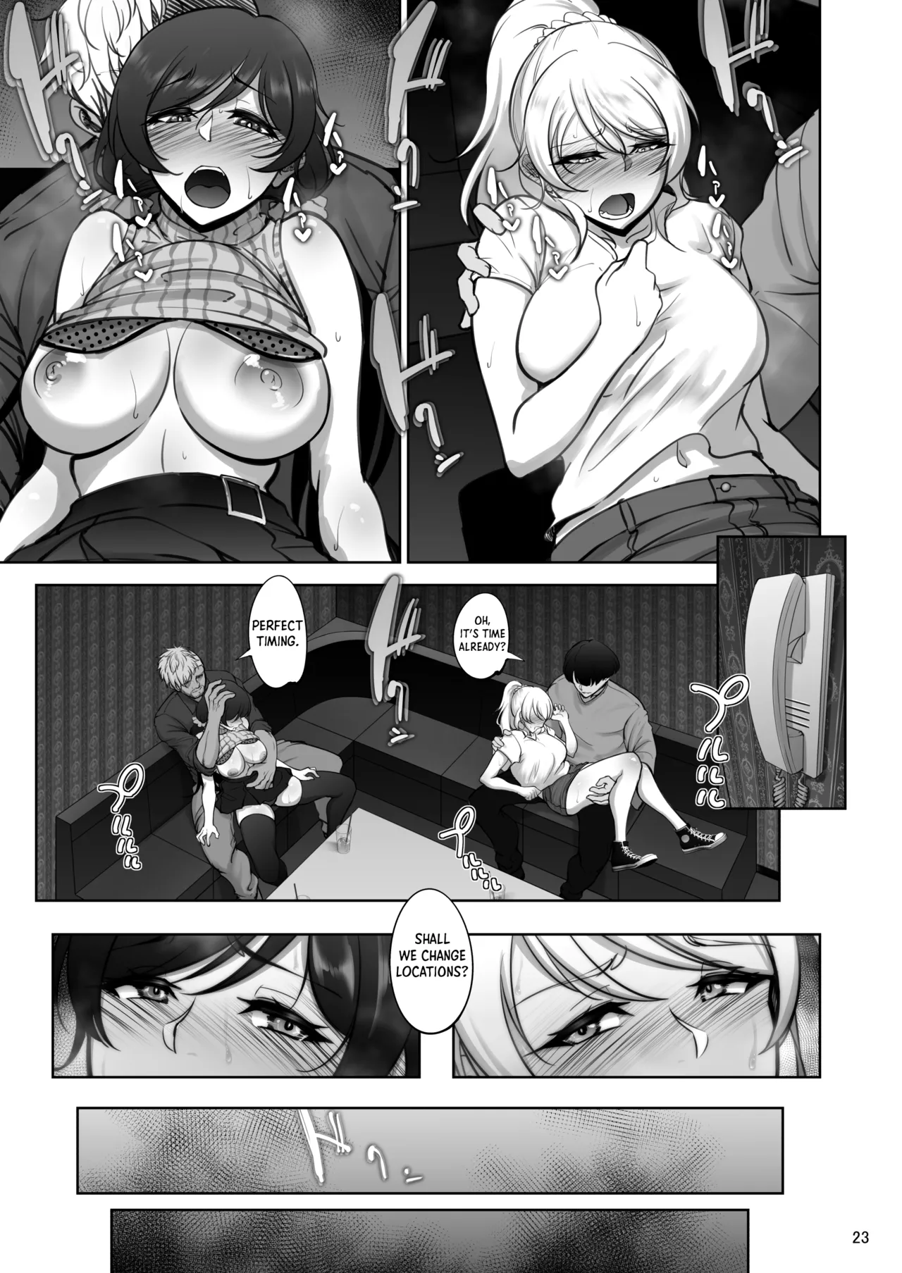 Page 23 of [Sobabu (Rasson)] Eri to Nozomi no Joujiroku 1 | The Sex Records of Eli and Nozomi 1 (Love Live!) [English] [Shiro Translation] [Digital]