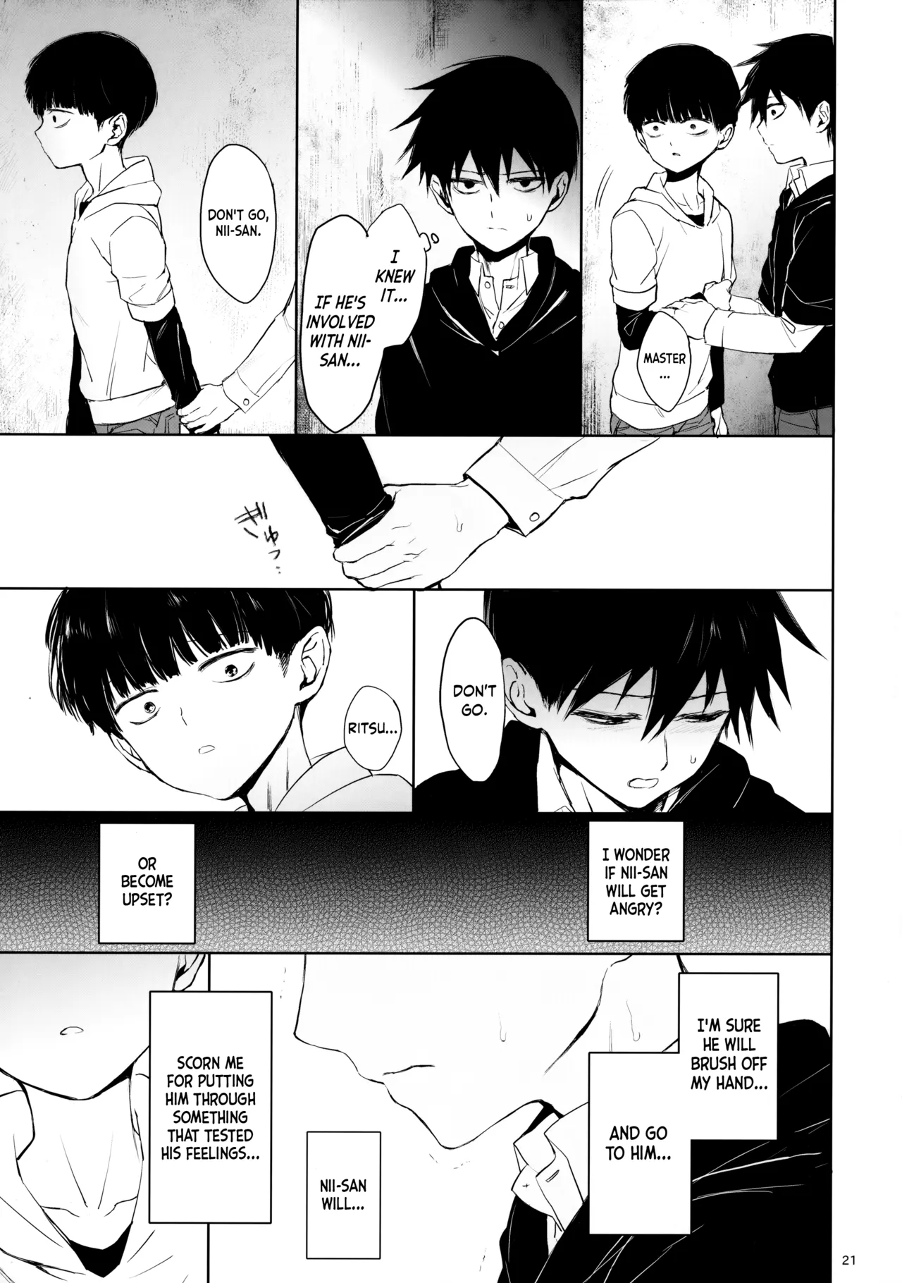 Page 20 of (ONE→HUNDRED 7) [Terepirin (goshi)] Saitei na Otona Ge | The Worst Kind of Adult, Chapter 3 (Mob Psycho 100) [English] {Chin²}