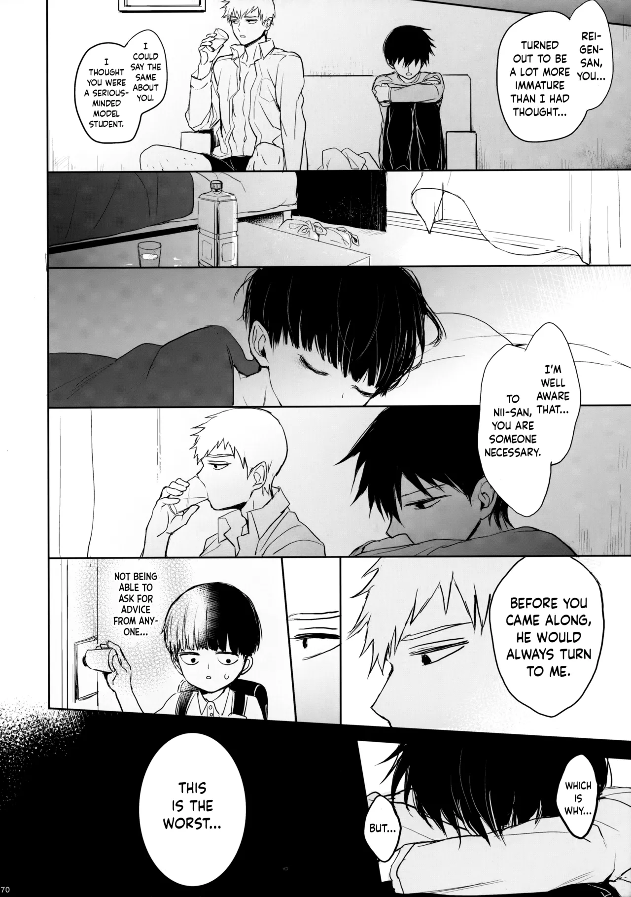 Page 69 of (ONE→HUNDRED 7) [Terepirin (goshi)] Saitei na Otona Ge | The Worst Kind of Adult, Chapter 3 (Mob Psycho 100) [English] {Chin²}