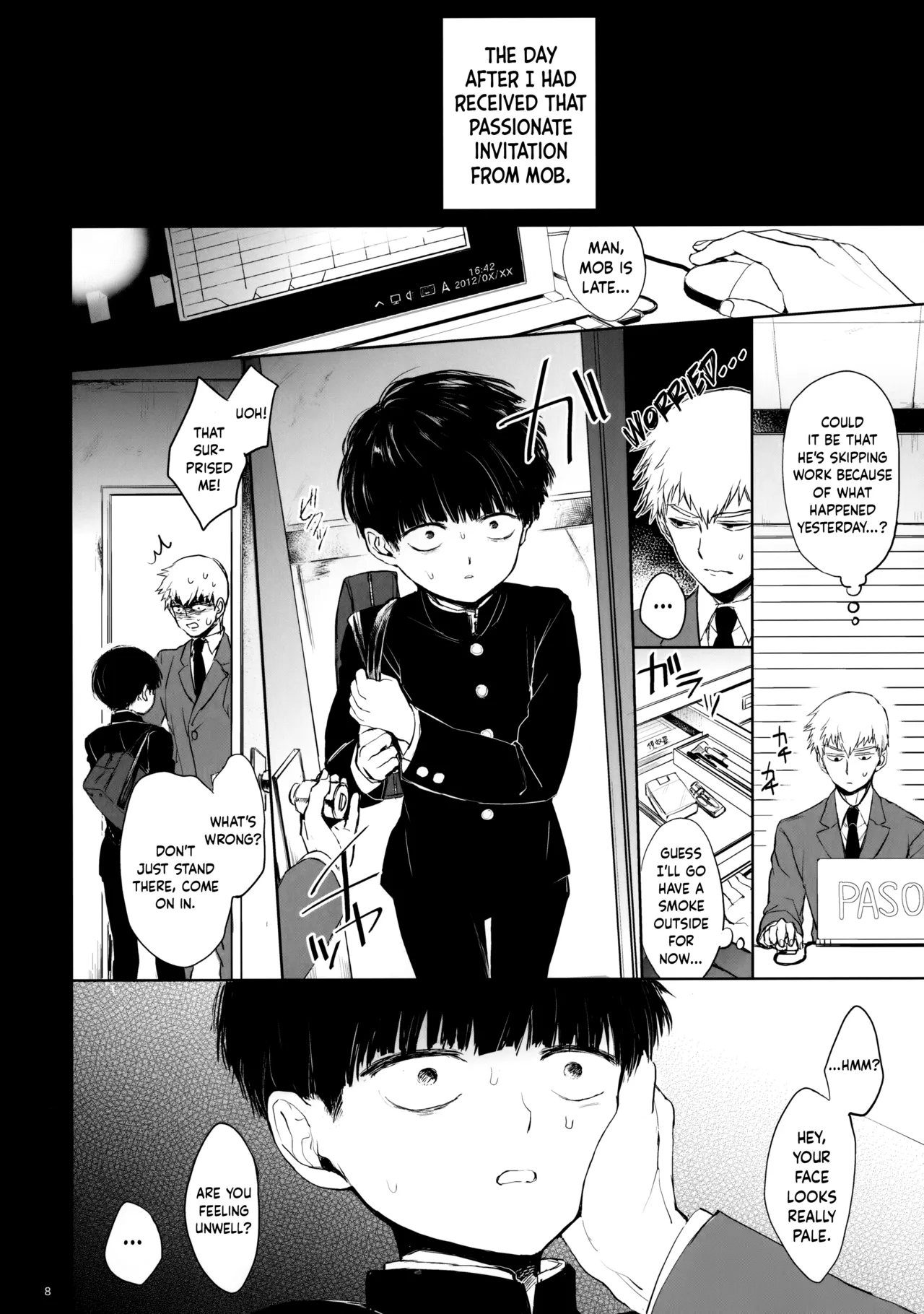 Page 7 of (ONE→HUNDRED 7) [Terepirin (goshi)] Saitei na Otona Ge | The Worst Kind of Adult, Chapter 3 (Mob Psycho 100) [English] {Chin²}